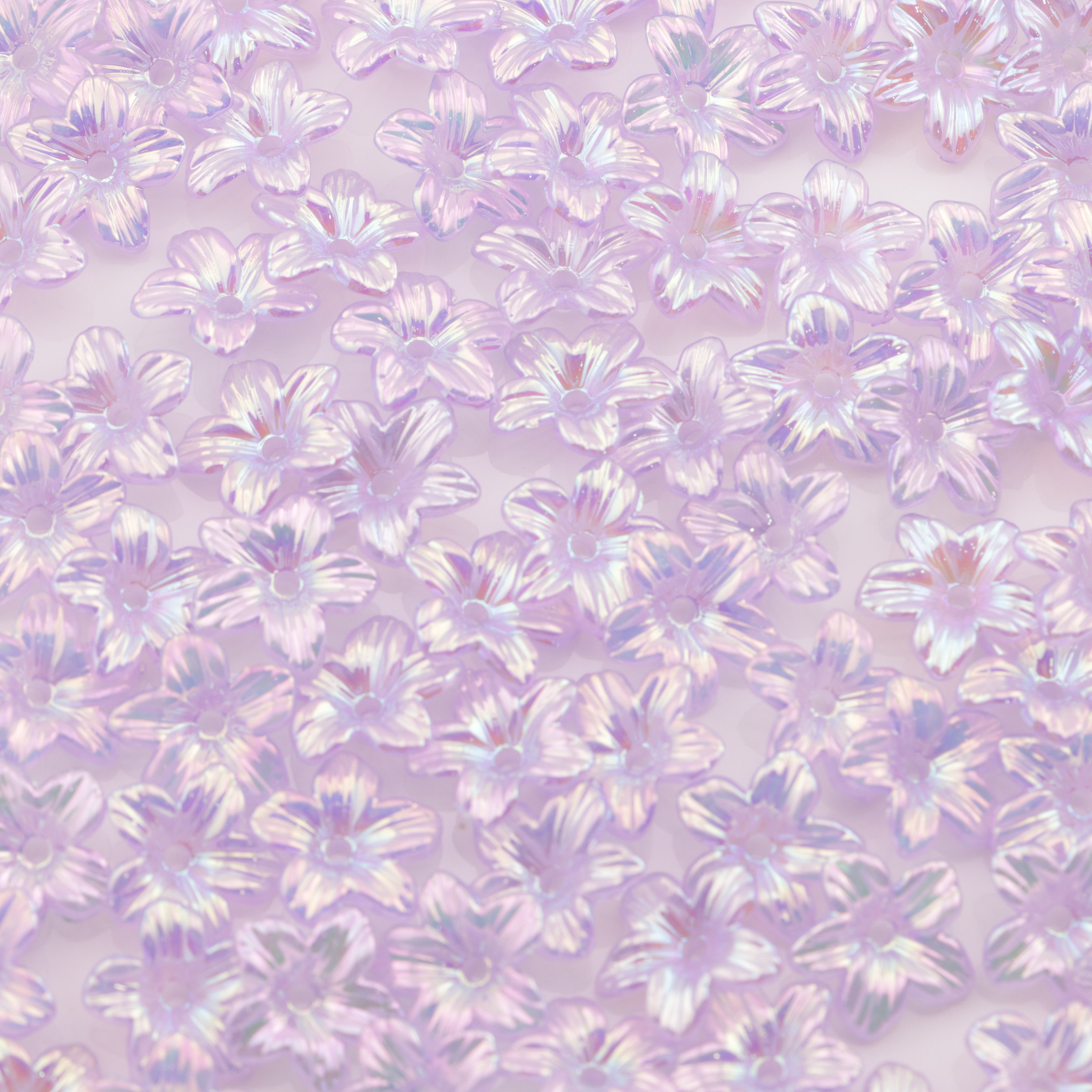 FS5512- 11mm Ab Plated Small Flower With Holes Zoe's DIY Shop