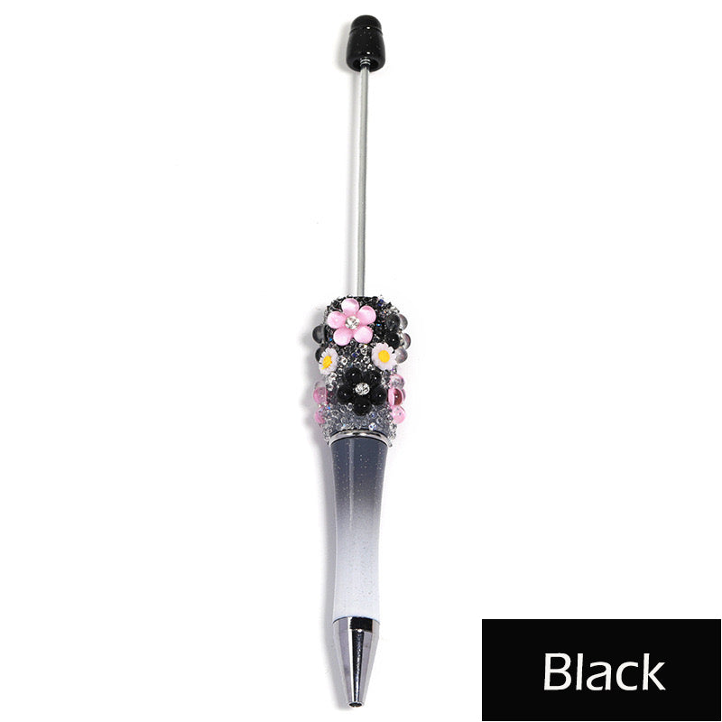 Mixed Color Flower Sugar Sparkling Beadable Pens