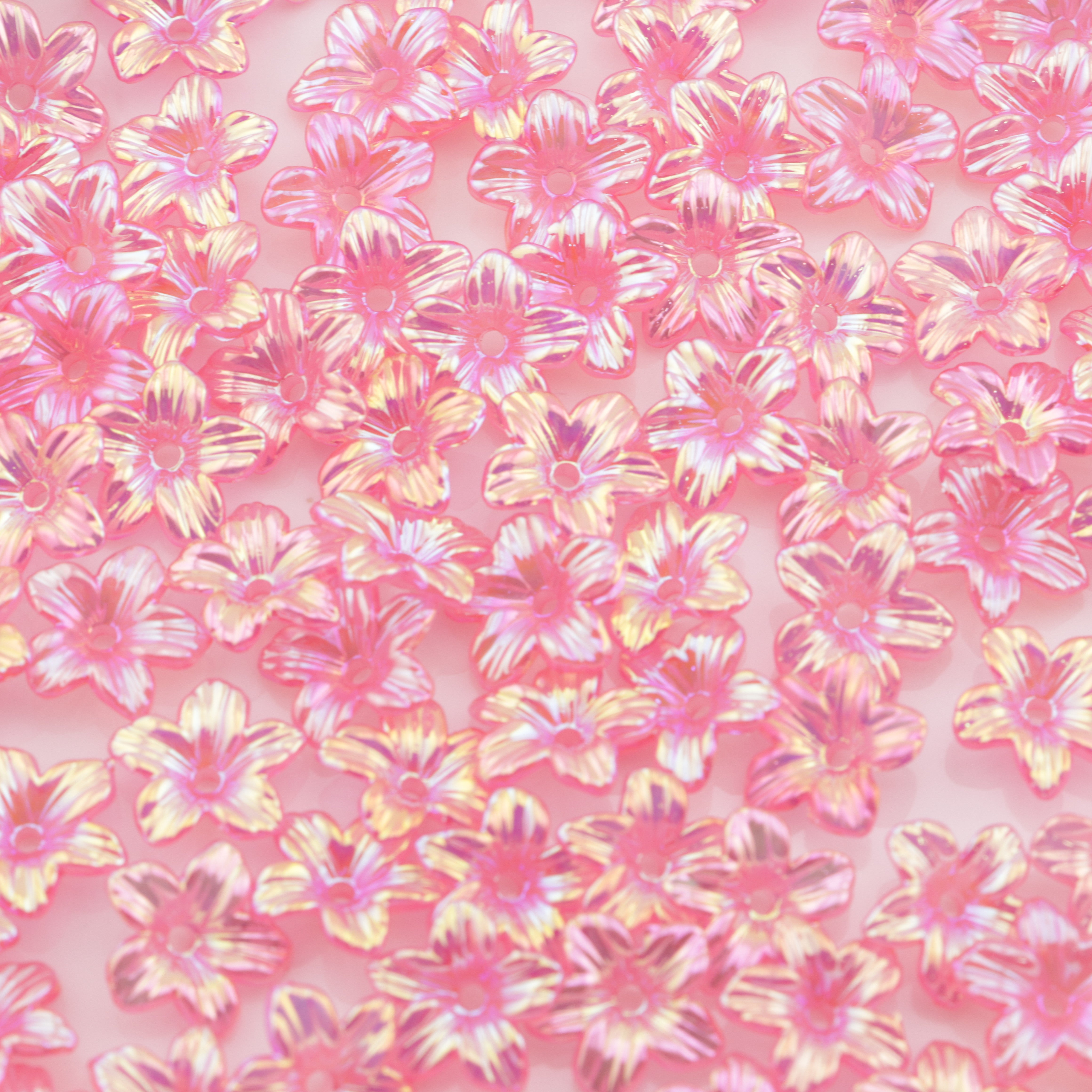 FS5512- 11mm Ab Plated Small Flower With Holes Zoe's DIY Shop