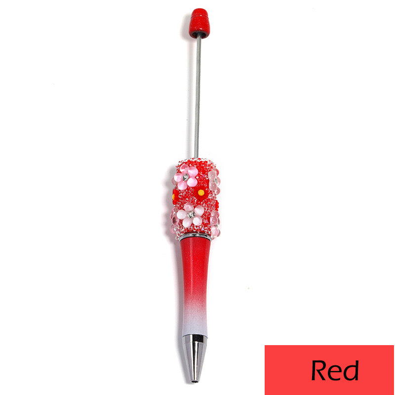 Mixed Color Flower Sugar Sparkling Beadable Pens