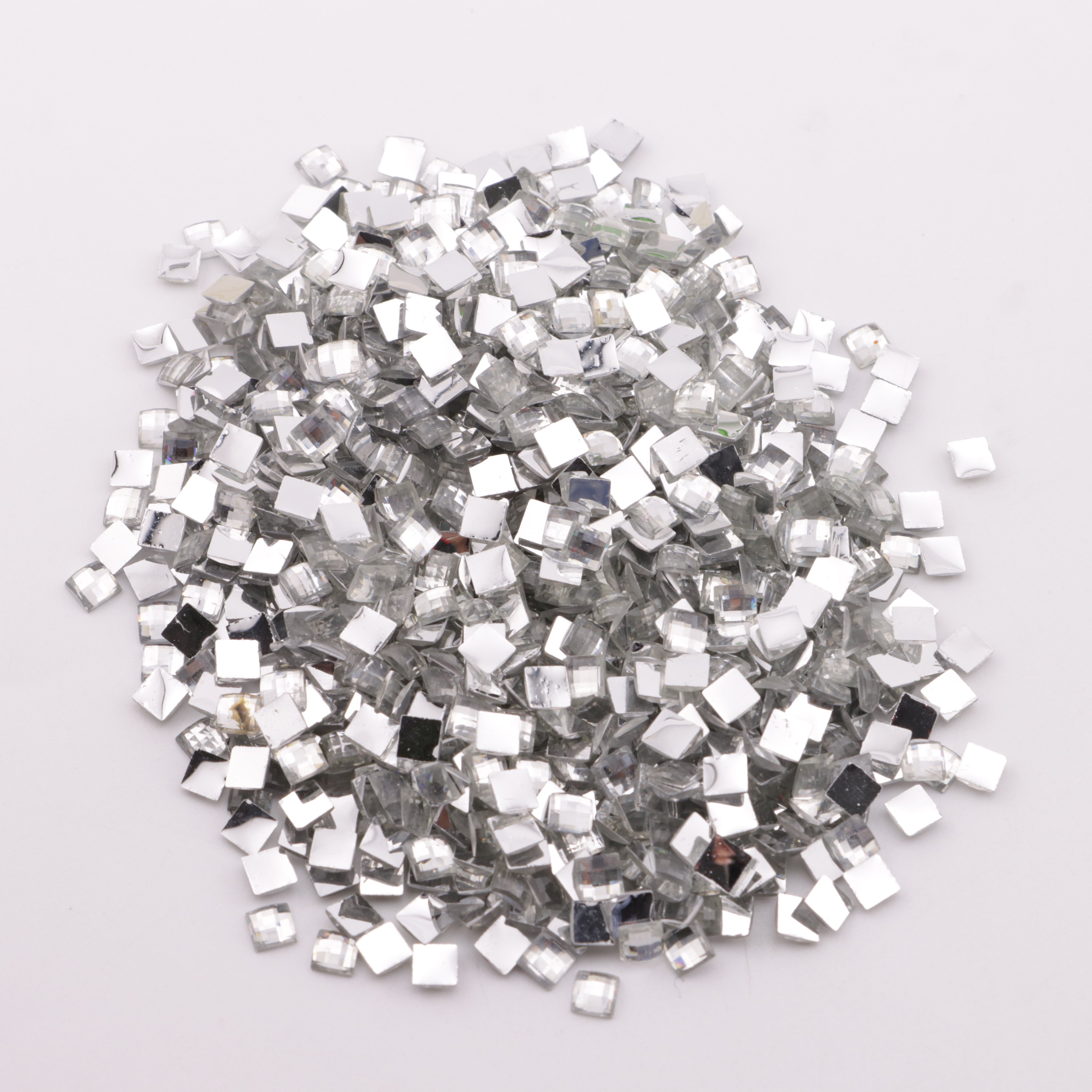 FS0975- 4*4Mm Mini Square Diamond Stickers