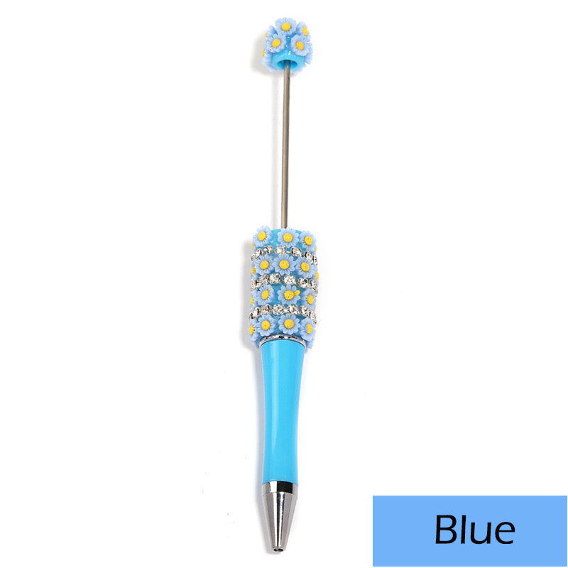 Mixed Color  Daisy Chain Sparkling Beadable Pens