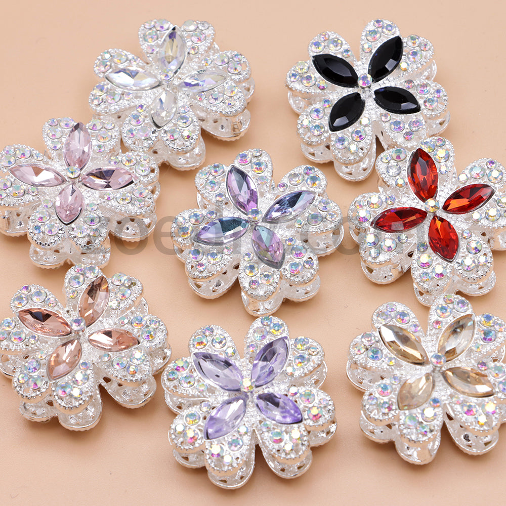 FS4965-Four-Leaf Clover Alloy Beads Fit For Beadable Pens
