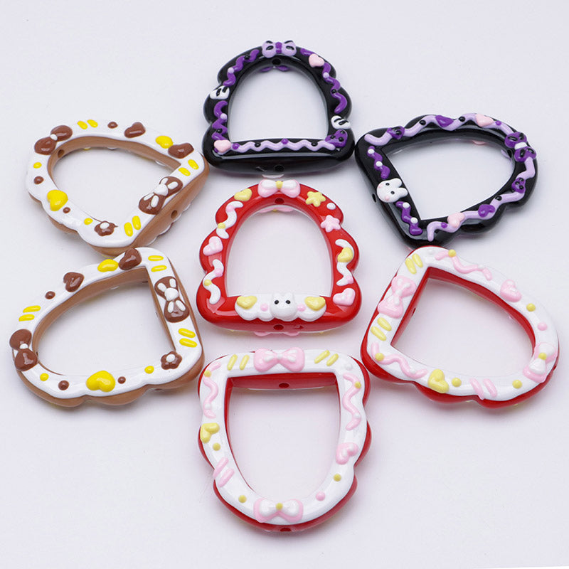 FS3379- Mixed - color Hand - painted Frames