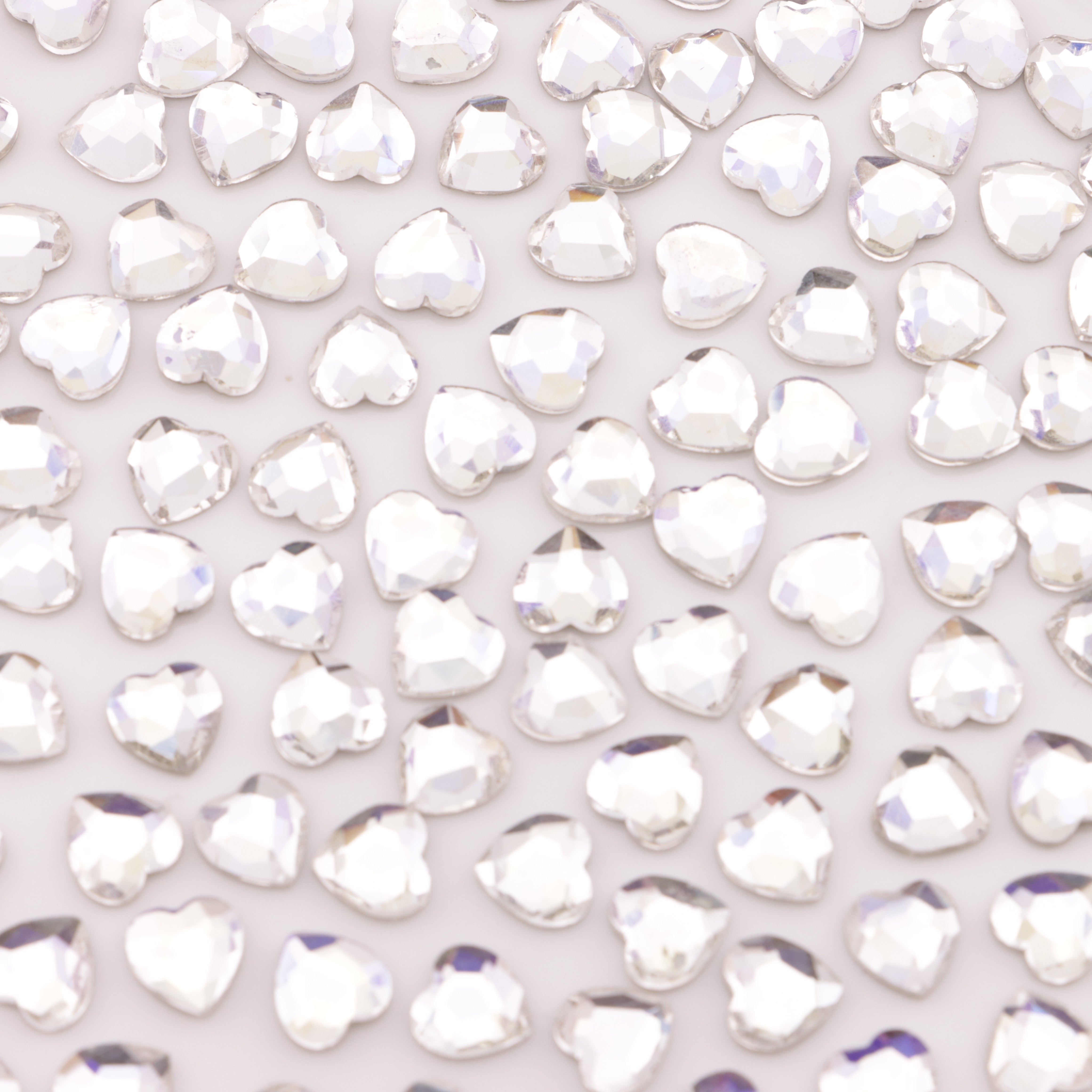 FS5407- 6.5*6.5Mm Heart Crystal Diamonds Flat-Bottomed Heart-Shaped Diamonds