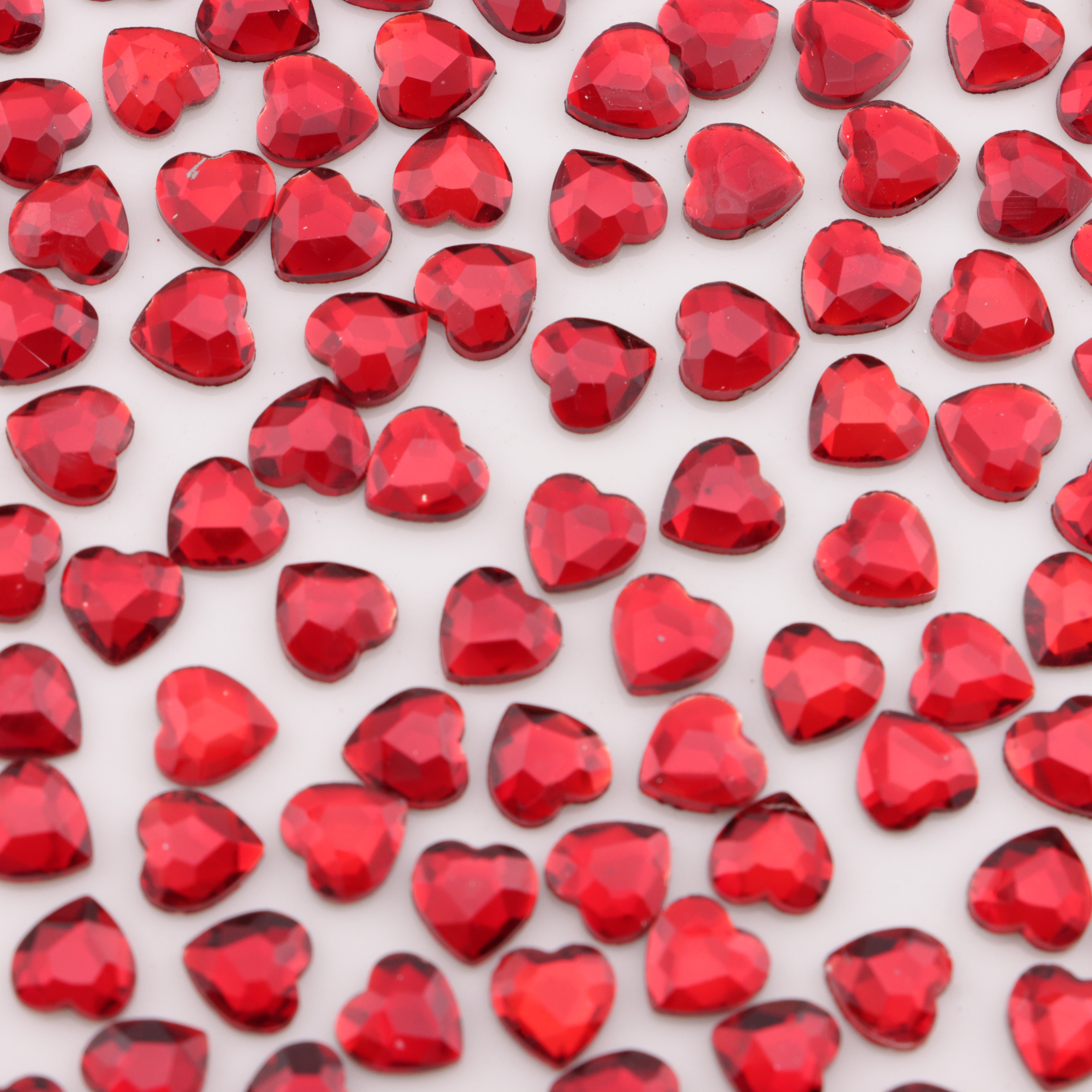 FS5407- 6.5*6.5Mm Heart Crystal Diamonds Flat-Bottomed Heart-Shaped Diamonds