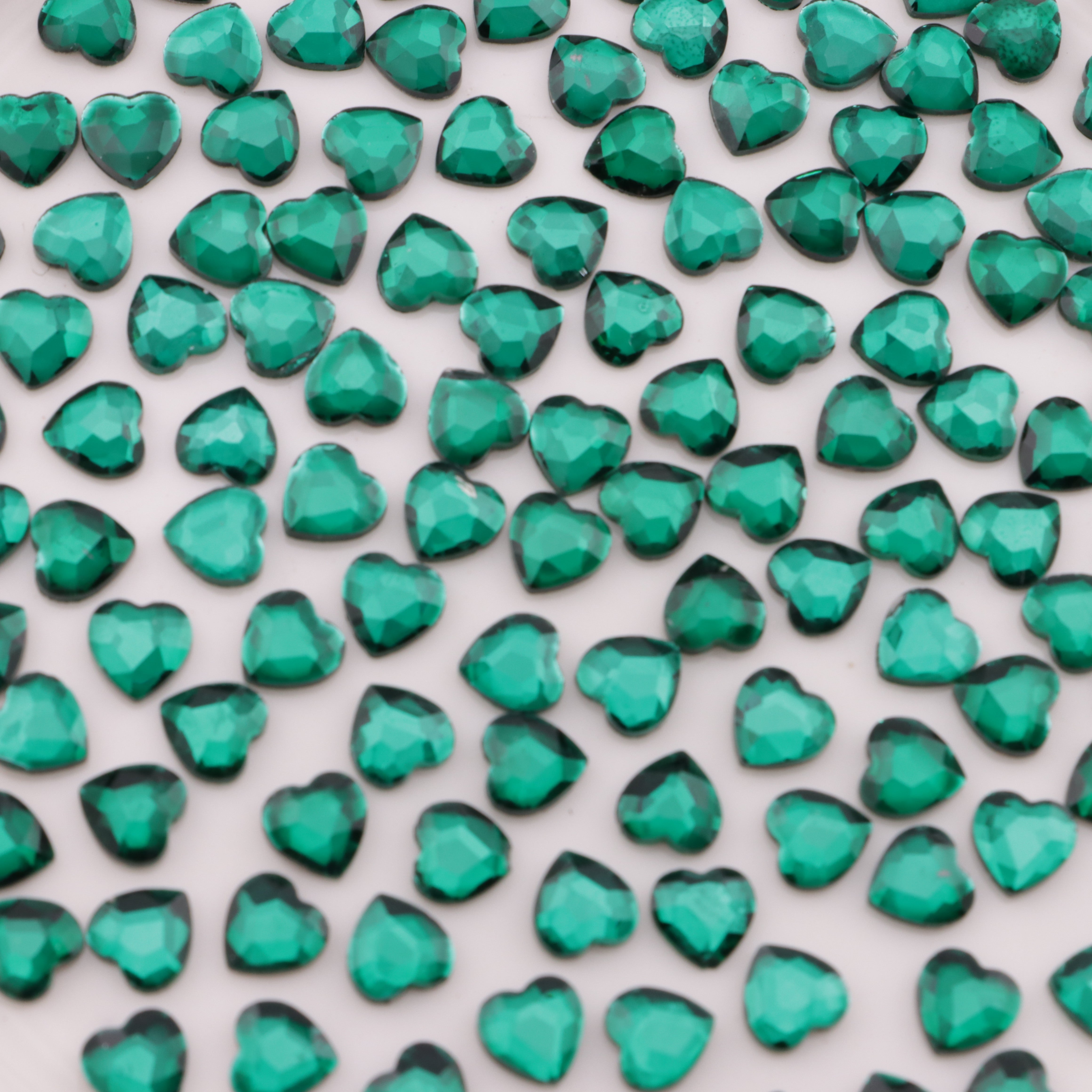 FS5407- 6.5*6.5Mm Heart Crystal Diamonds Flat-Bottomed Heart-Shaped Diamonds