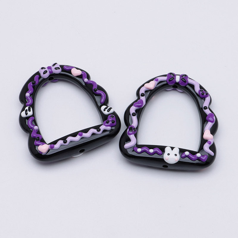 FS3379- Mixed - color Hand - painted Frames