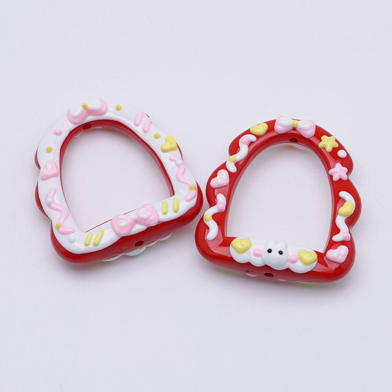 FS3379- Mixed - color Hand - painted Frames