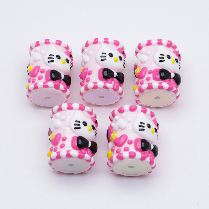 FS3504- HK Hand-Drawn Beads