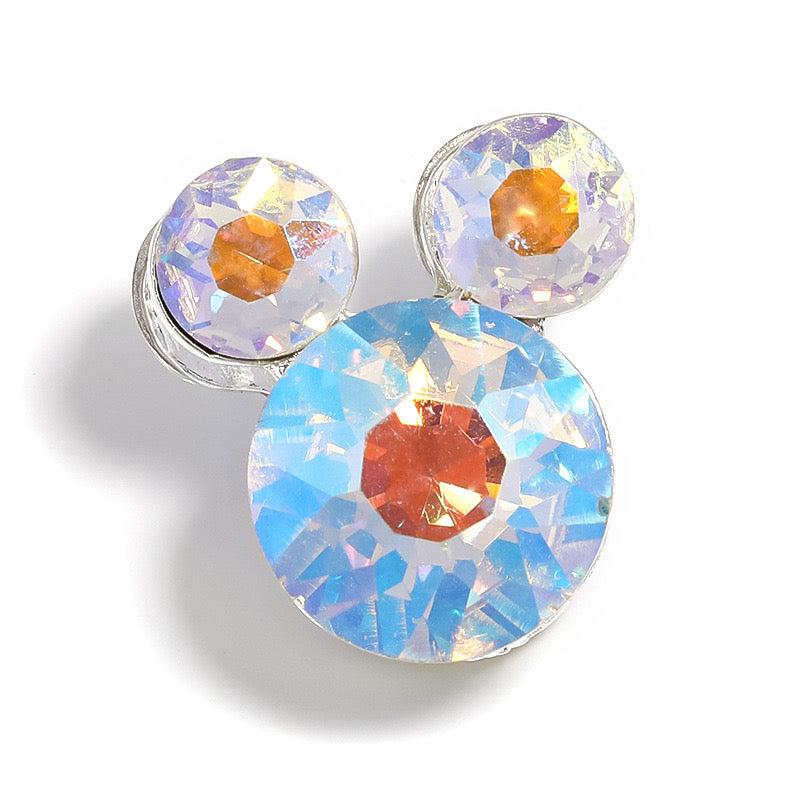 Mixed Color Mickey Head Alloy Beads Fit For Beadable Pens