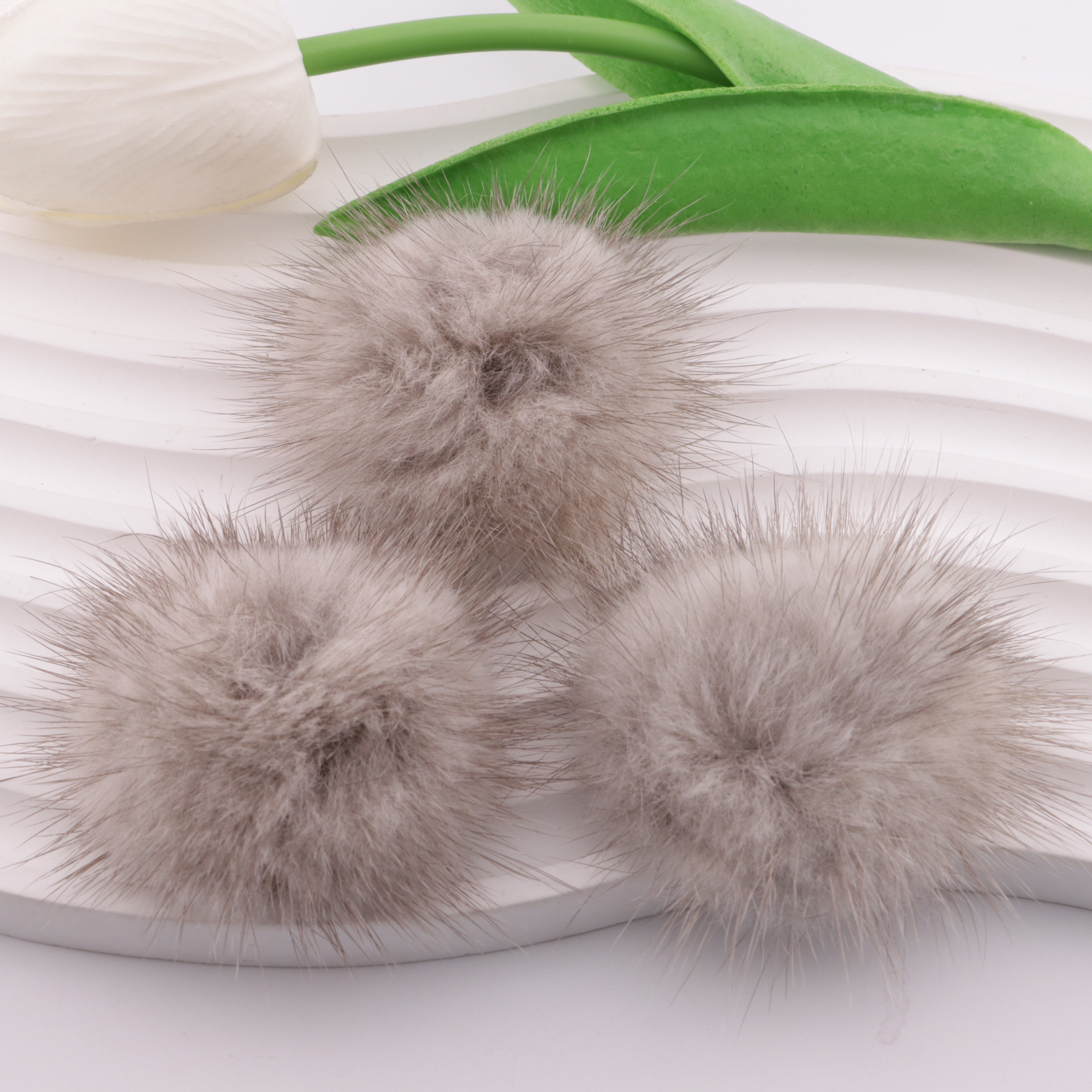 FS5674- 45mm Big Semi-Circular Plush Charms Big Semi-Circular Plush Patches