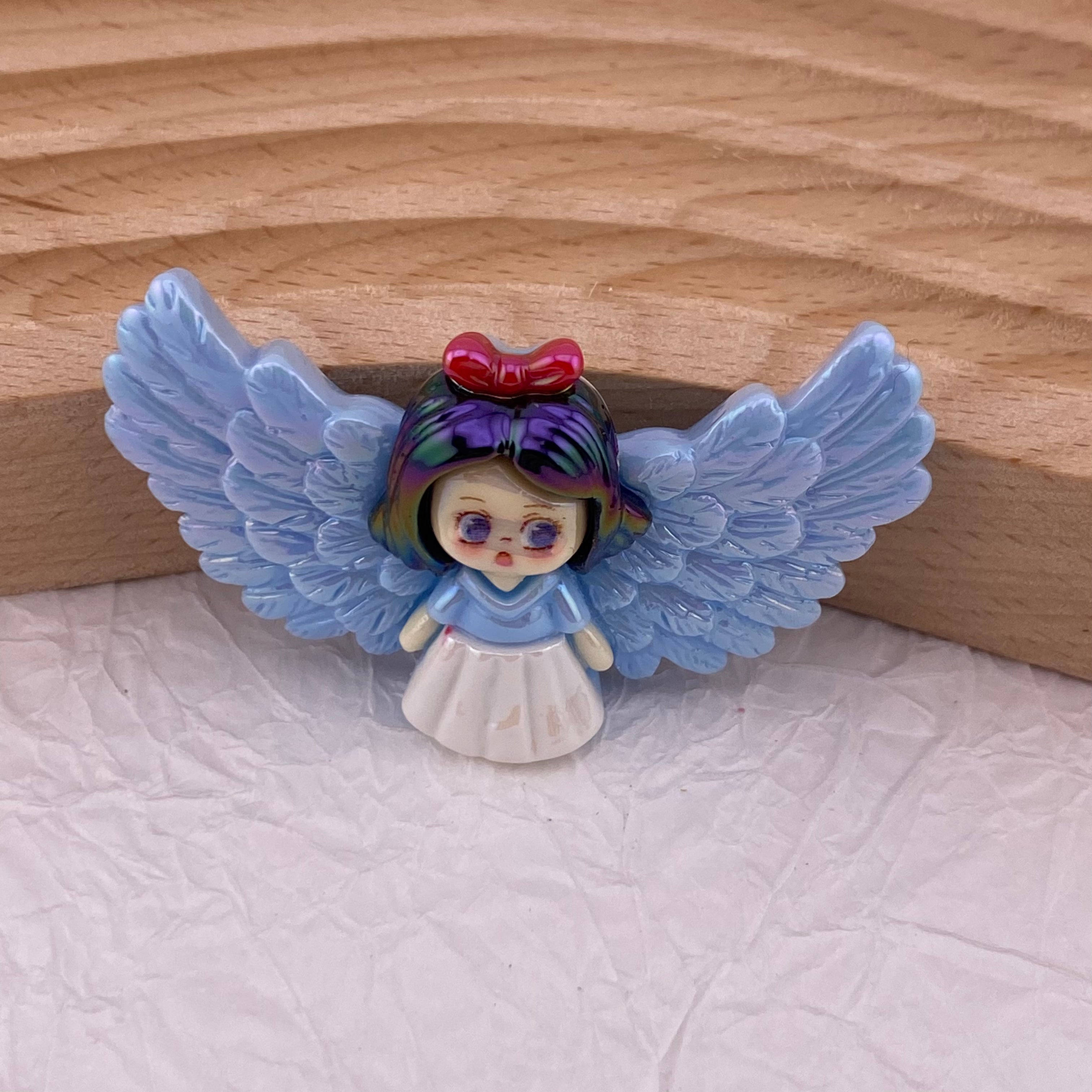 Mixed Color Cartoon Angel Princess Resin Beads Fit For Beadable Pens