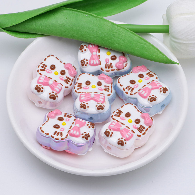 FS3503- HK Hand-Painted Beads