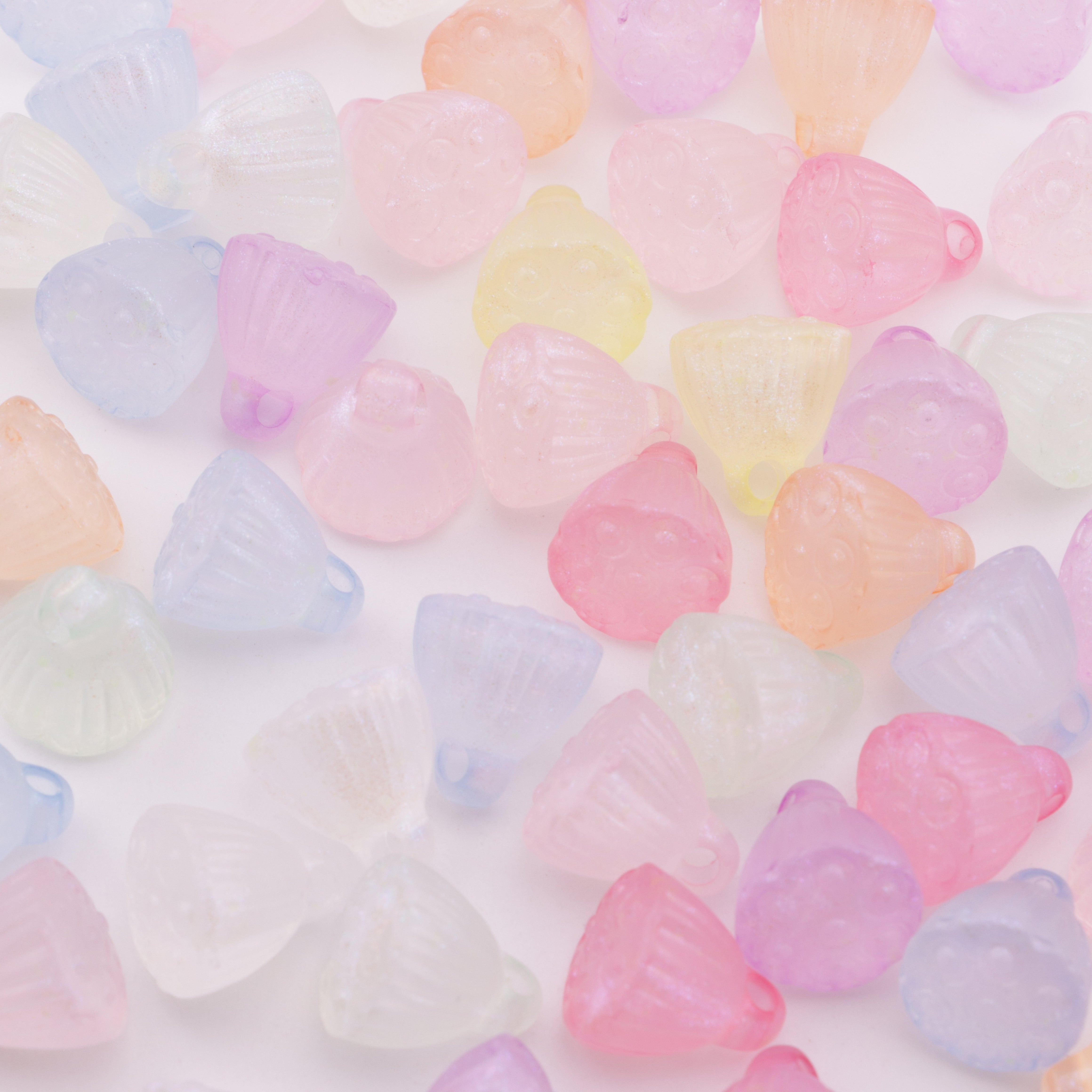 FS5181- 14*15mm Lotus Pod Beads Charms Lotus Pendant Luminous