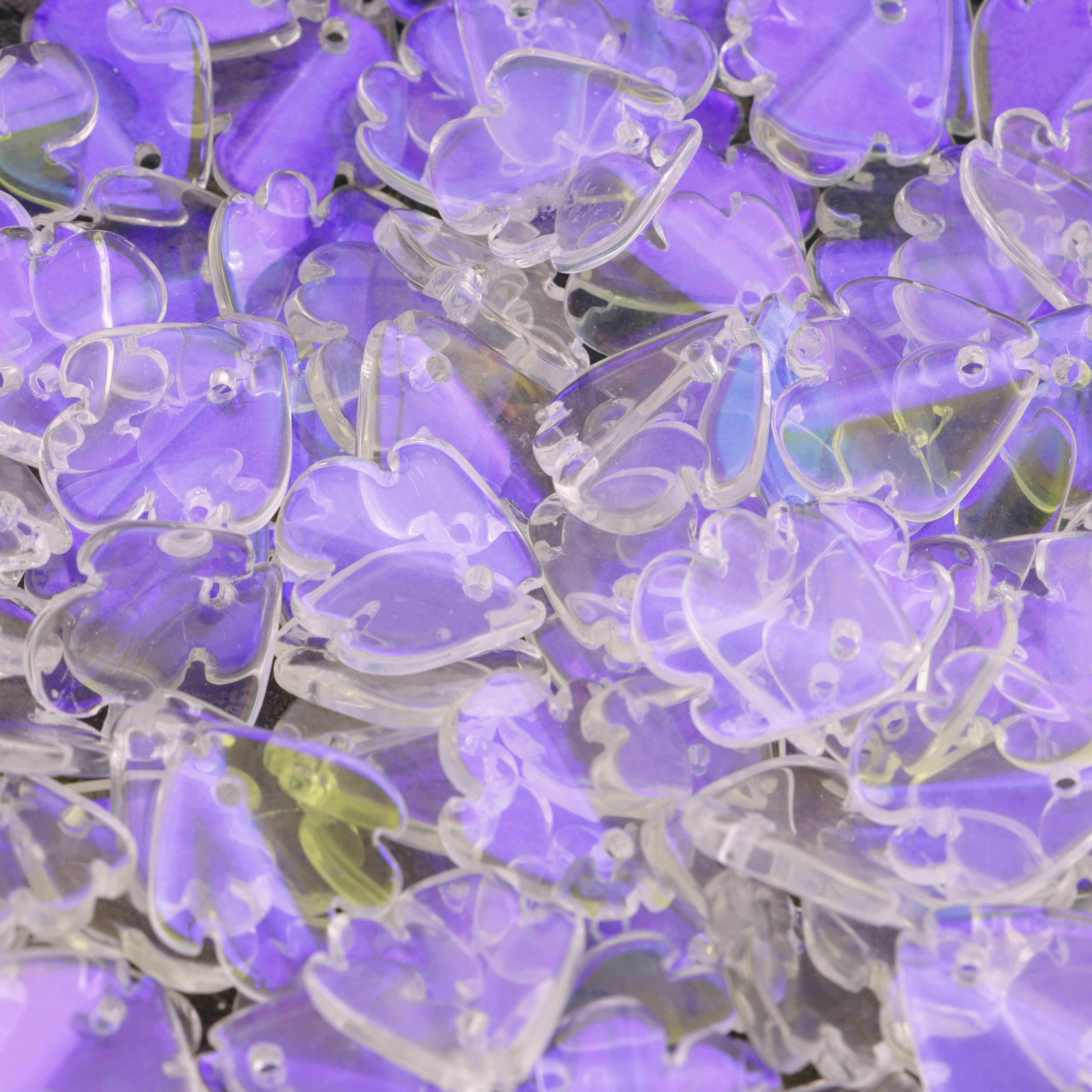 FS5689- UV Clear Petals Transparent Color-Coated Petals