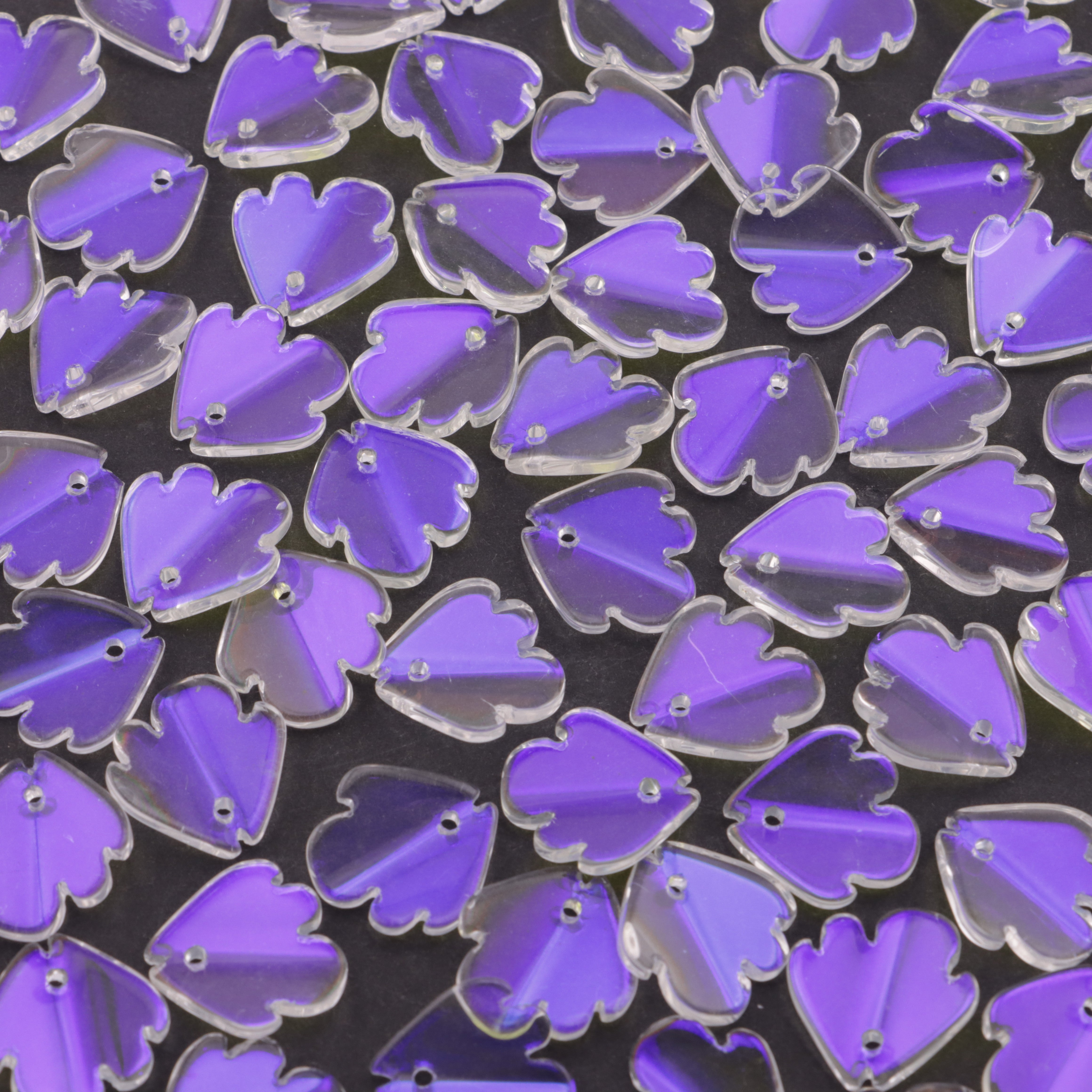 FS5689- UV Clear Petals Transparent Color-Coated Petals