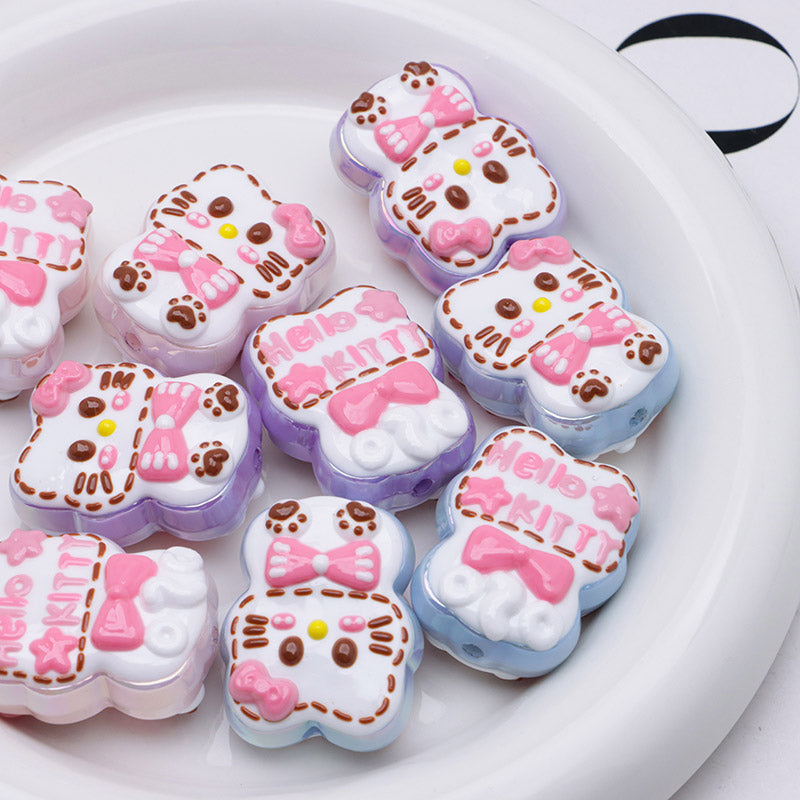 FS3503- HK Hand-Painted Beads
