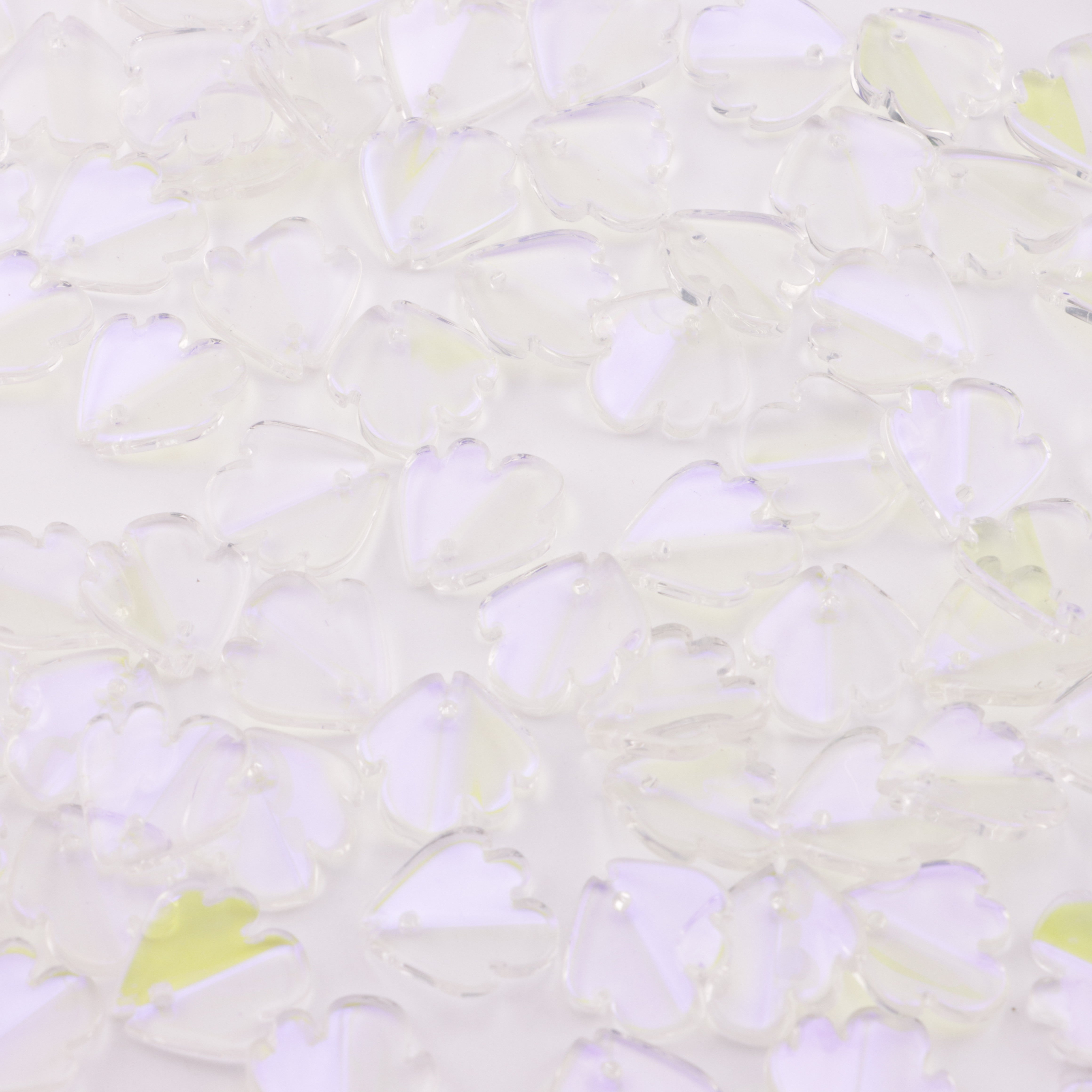 FS5689- UV Clear Petals Transparent Color-Coated Petals