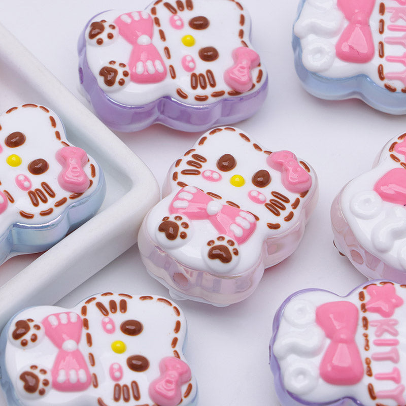 FS3503- HK Hand-Painted Beads