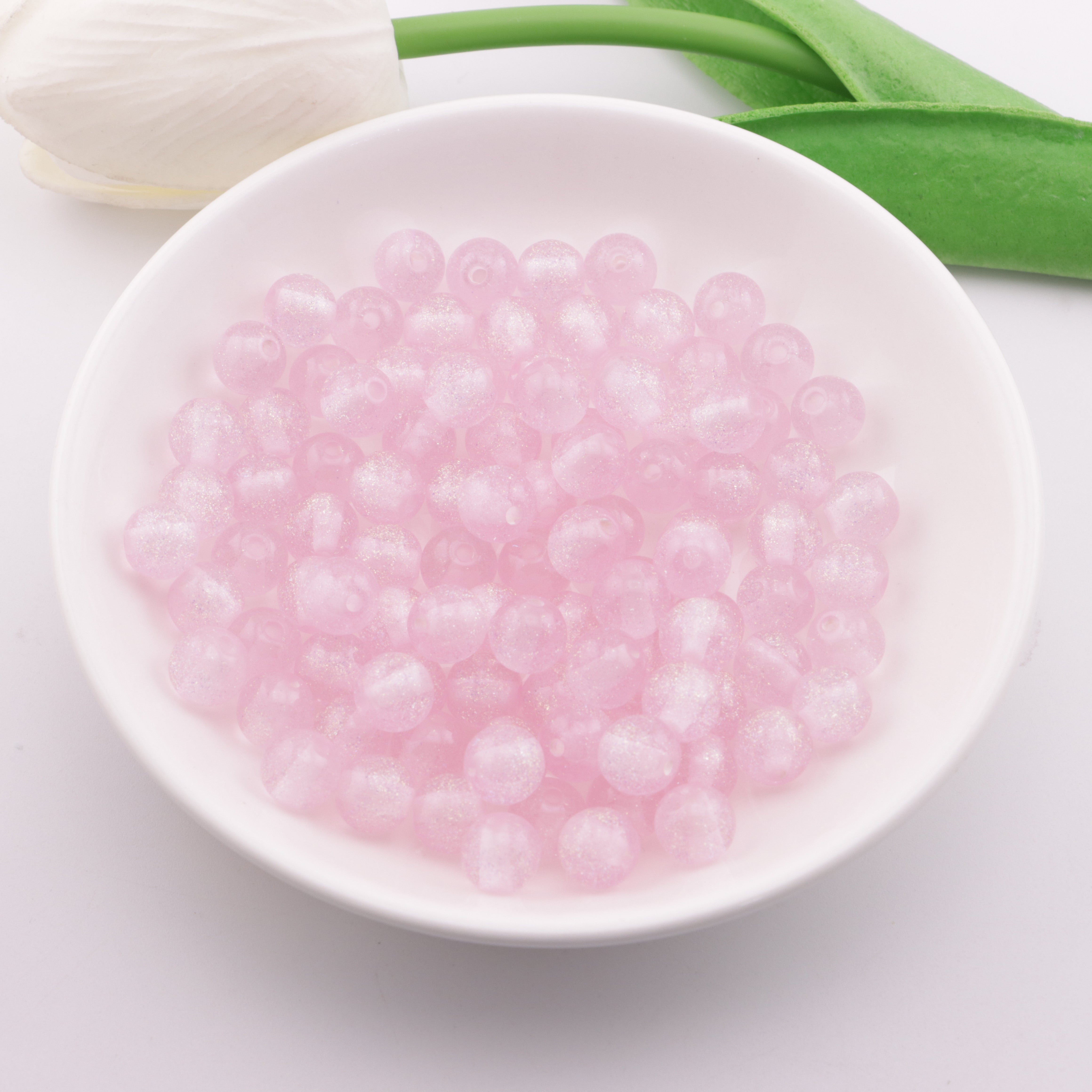 FS5886- 8mm Resin Beads Galaxy Resin Beads