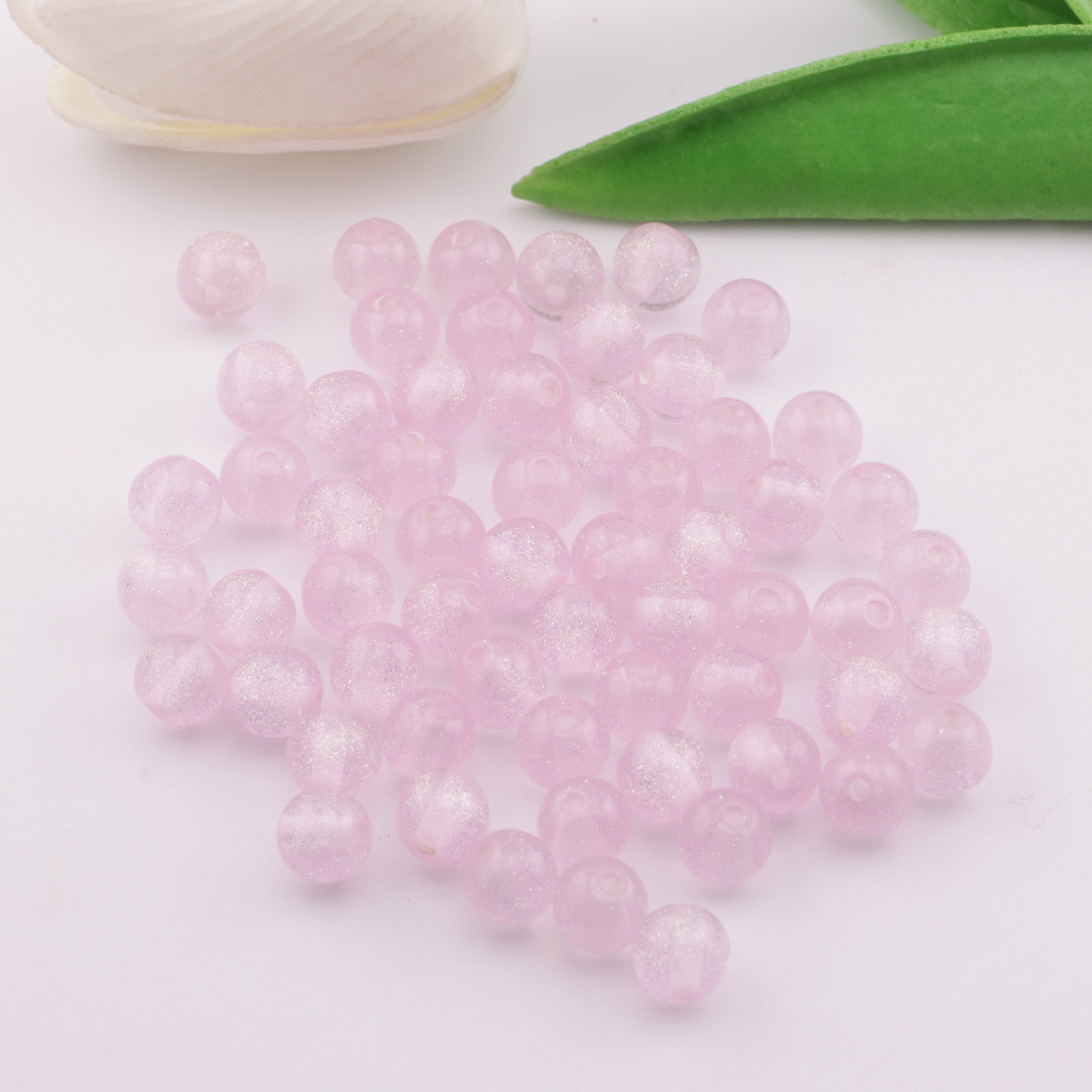 FS5886- 8mm Resin Beads Galaxy Resin Beads