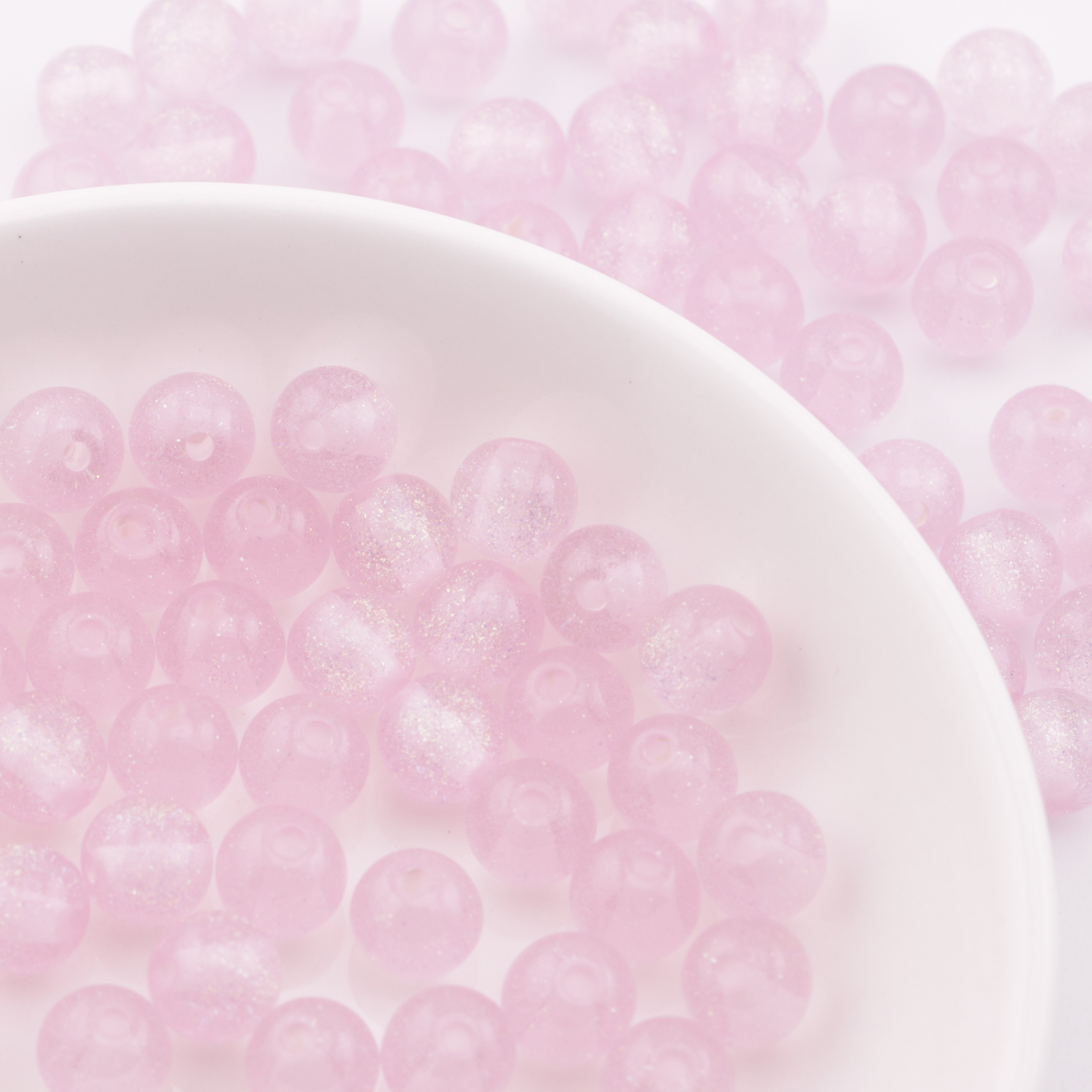 FS5886- 8mm Resin Beads Galaxy Resin Beads