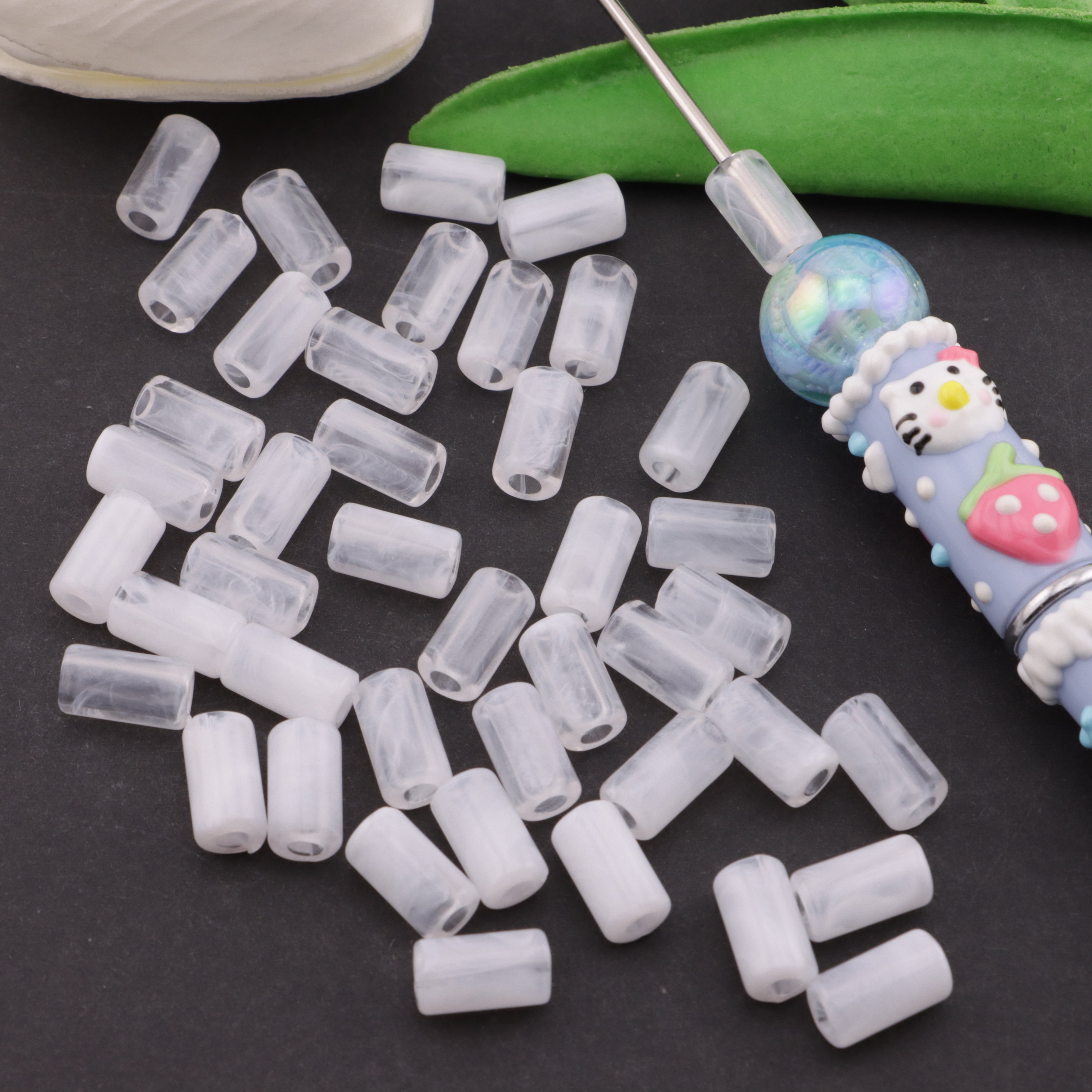 FS5662- 11*6Mm Tube Spacers Beads Tubular Spacer Beads