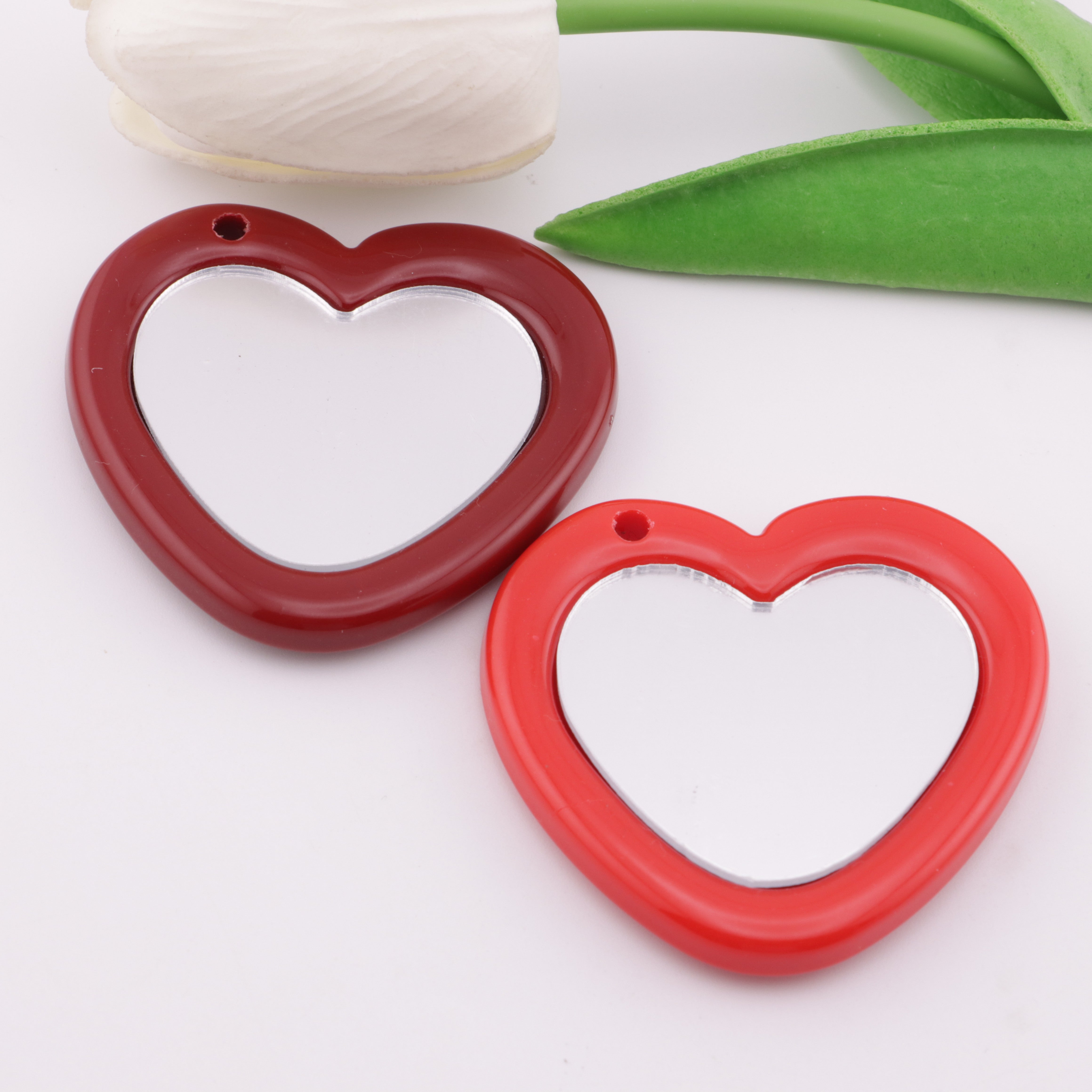 FS2279- Heart Mirror Pendant