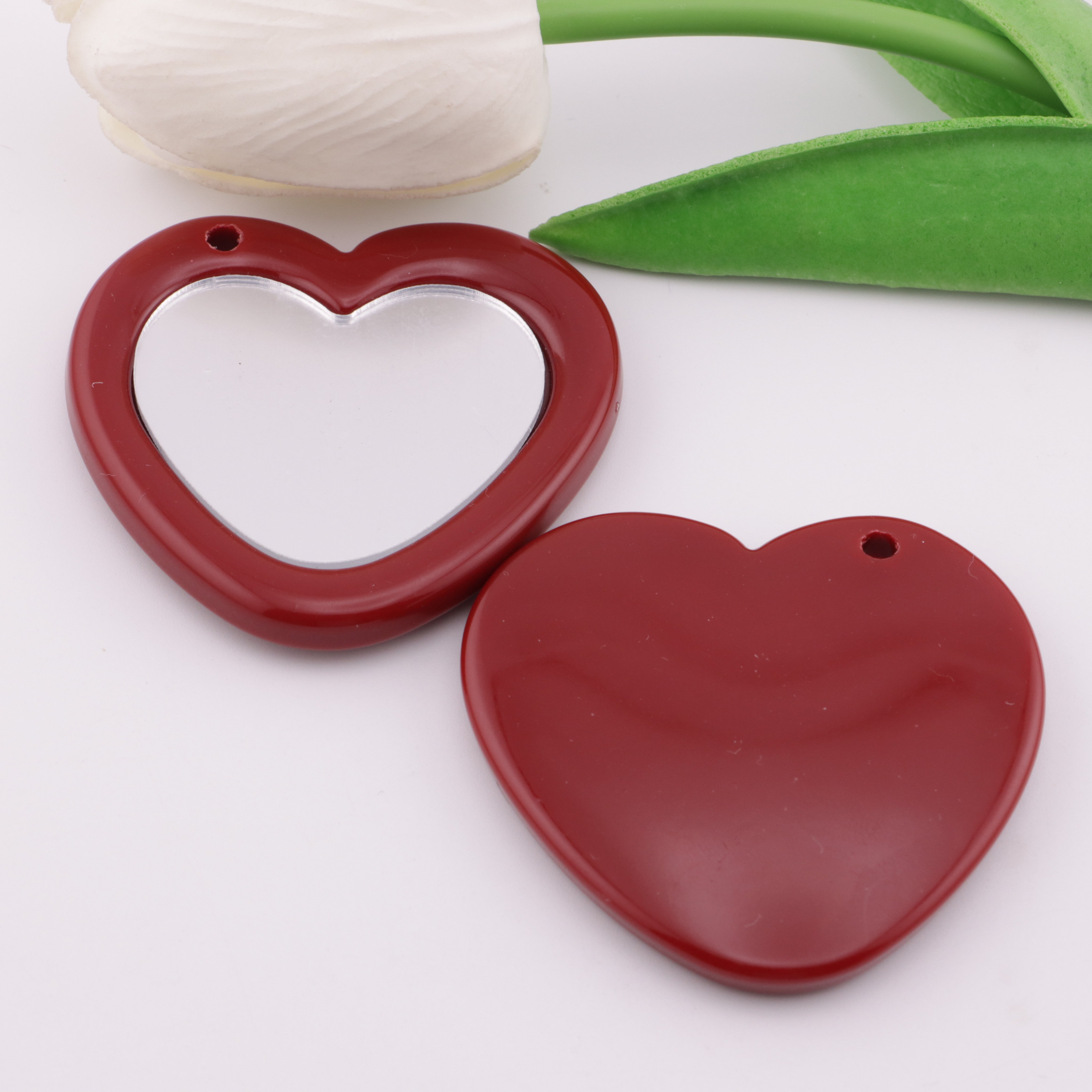 FS2279- Heart Mirror Pendant