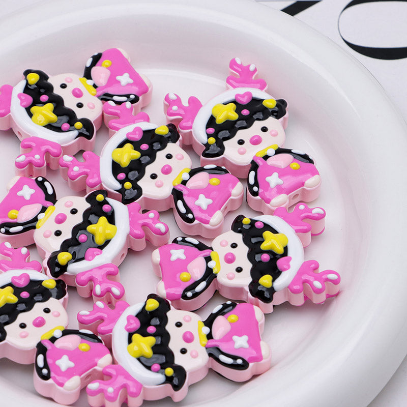 FS2474- Hand - Painted Beads