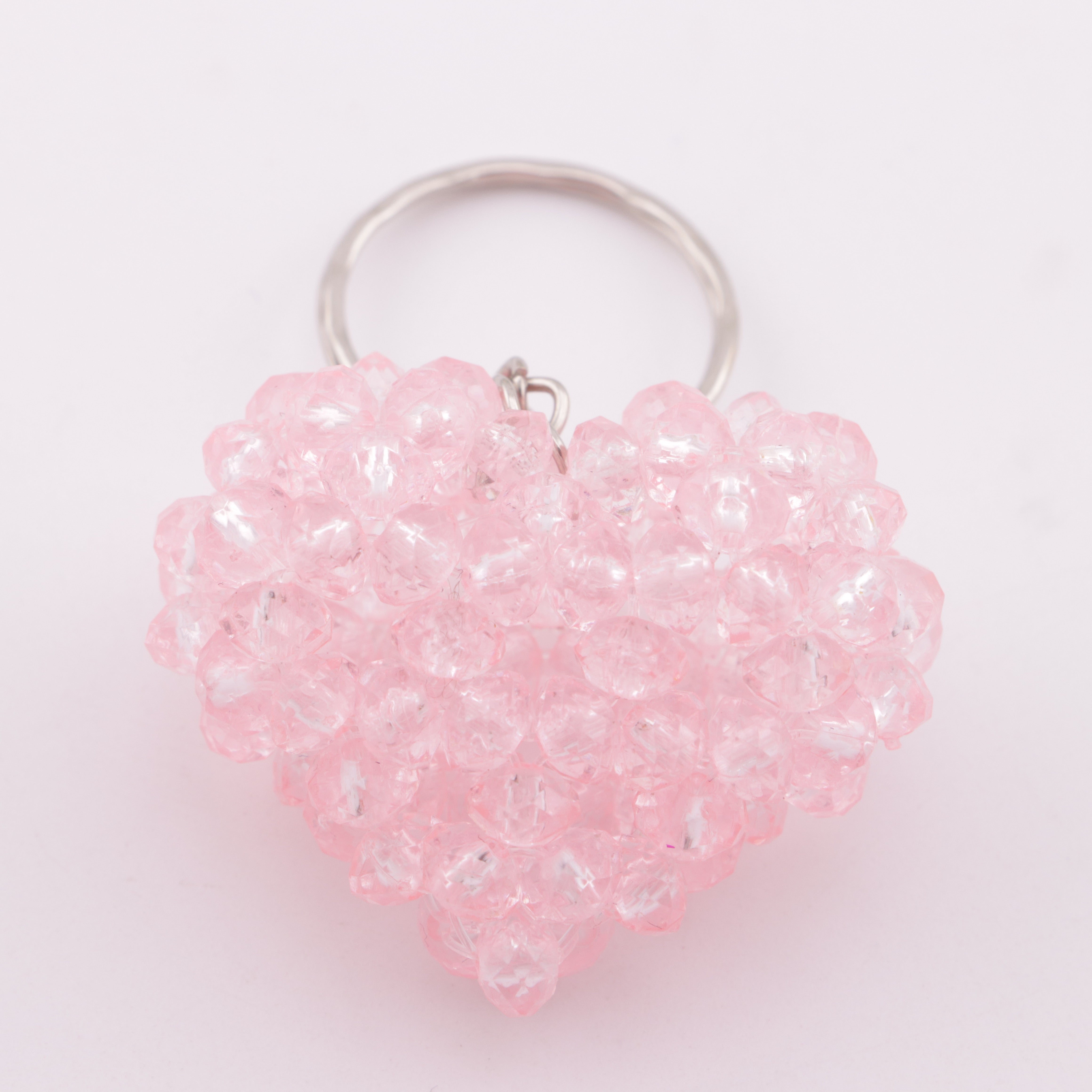 FS3720- 36*42Mm 3D Heart Keyring Three-Dimensional Heart Keychain