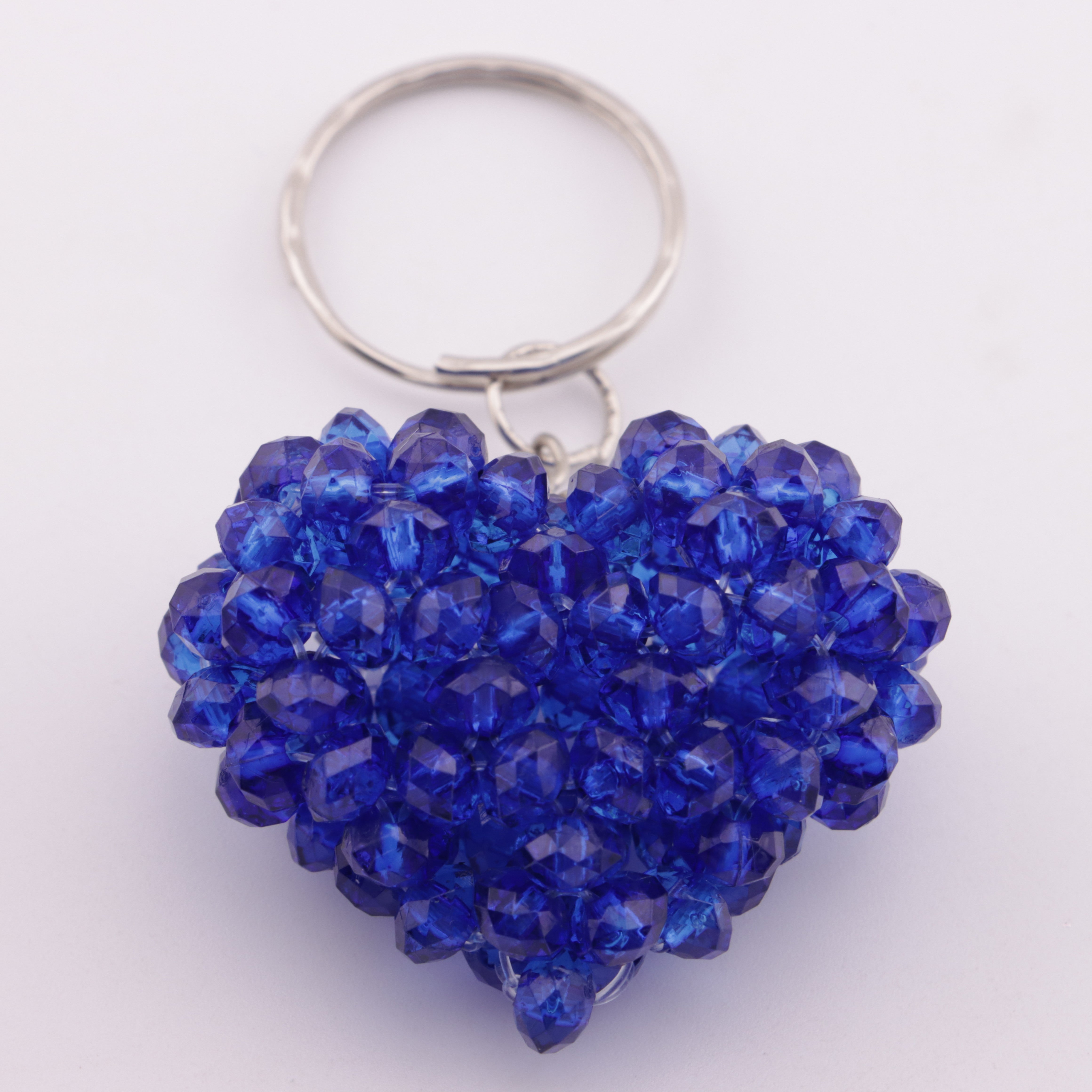 FS3720- 36*42Mm 3D Heart Keyring Three-Dimensional Heart Keychain