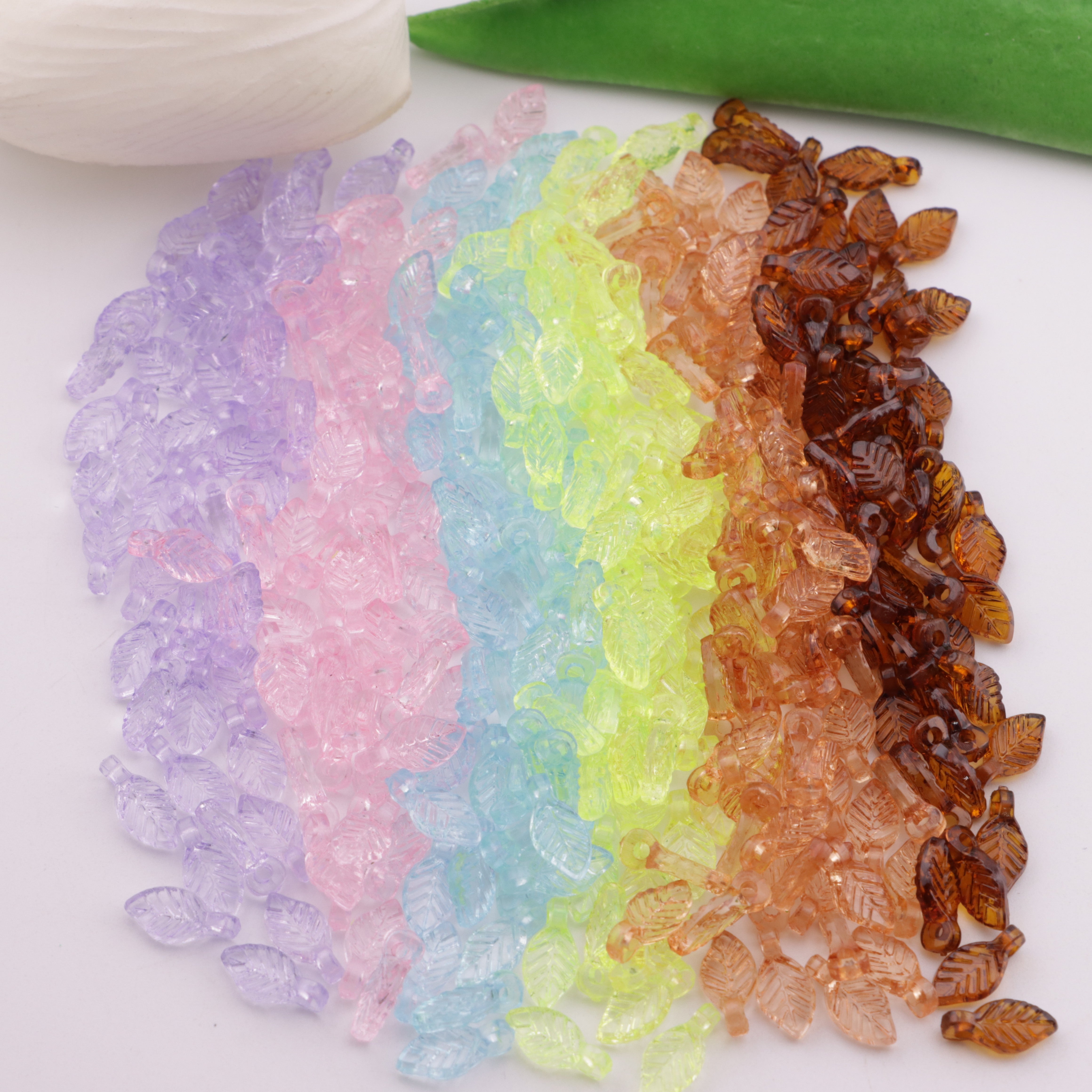 FS4003- 5*10mm Leaf Charms Leaf Pendants