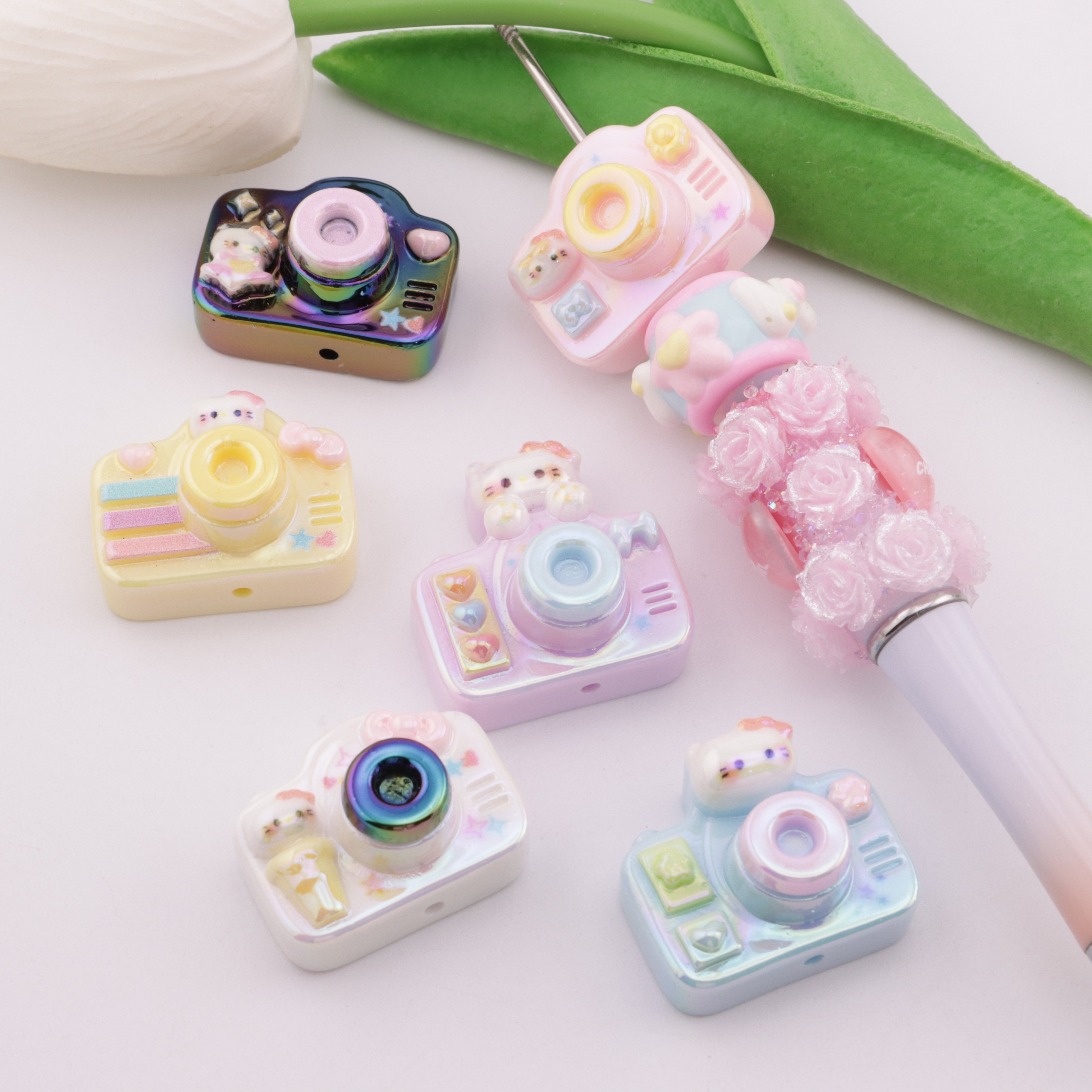 FS5783- Camera Resin Beads
