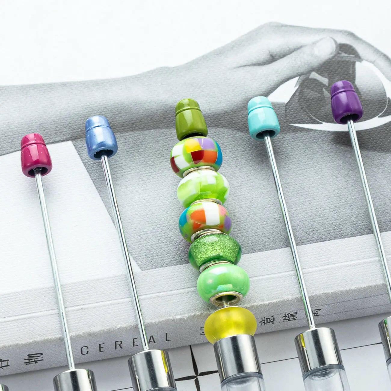 FS1532-Beadable Pen With Tube Zoe's DIY Shop