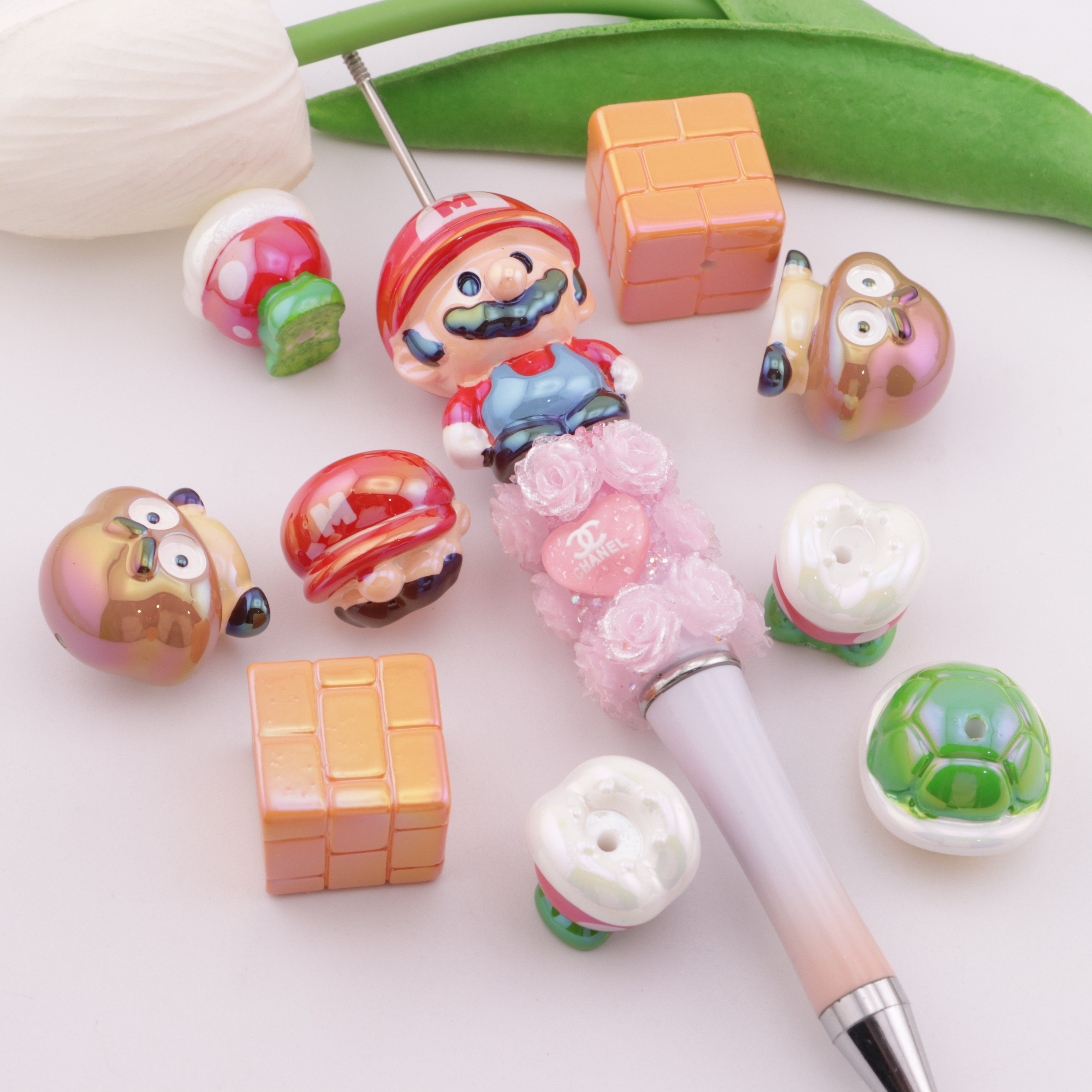 FS5785- Mario Resin Beads