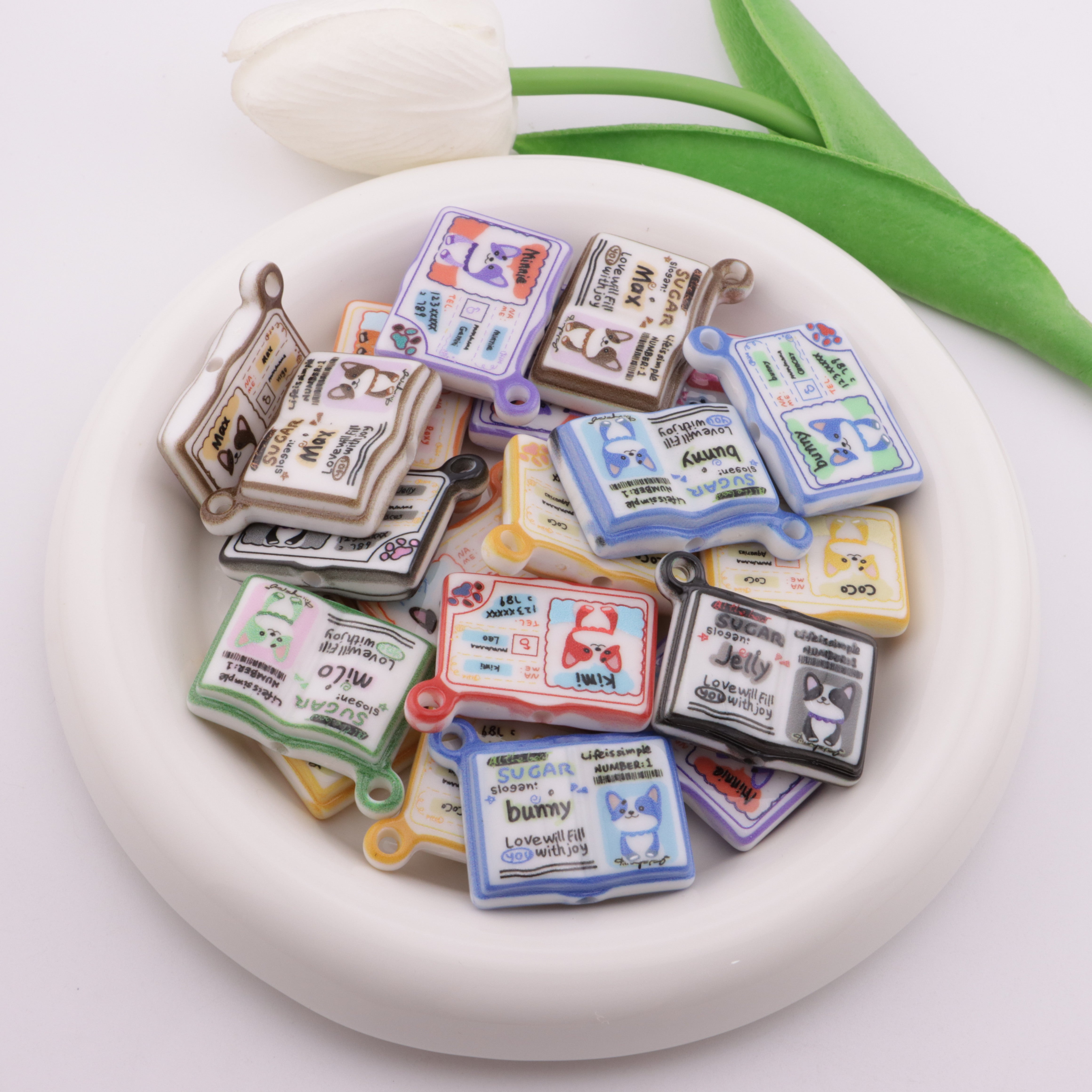 FS5836- Dog ID Tag Made Of Acrylic