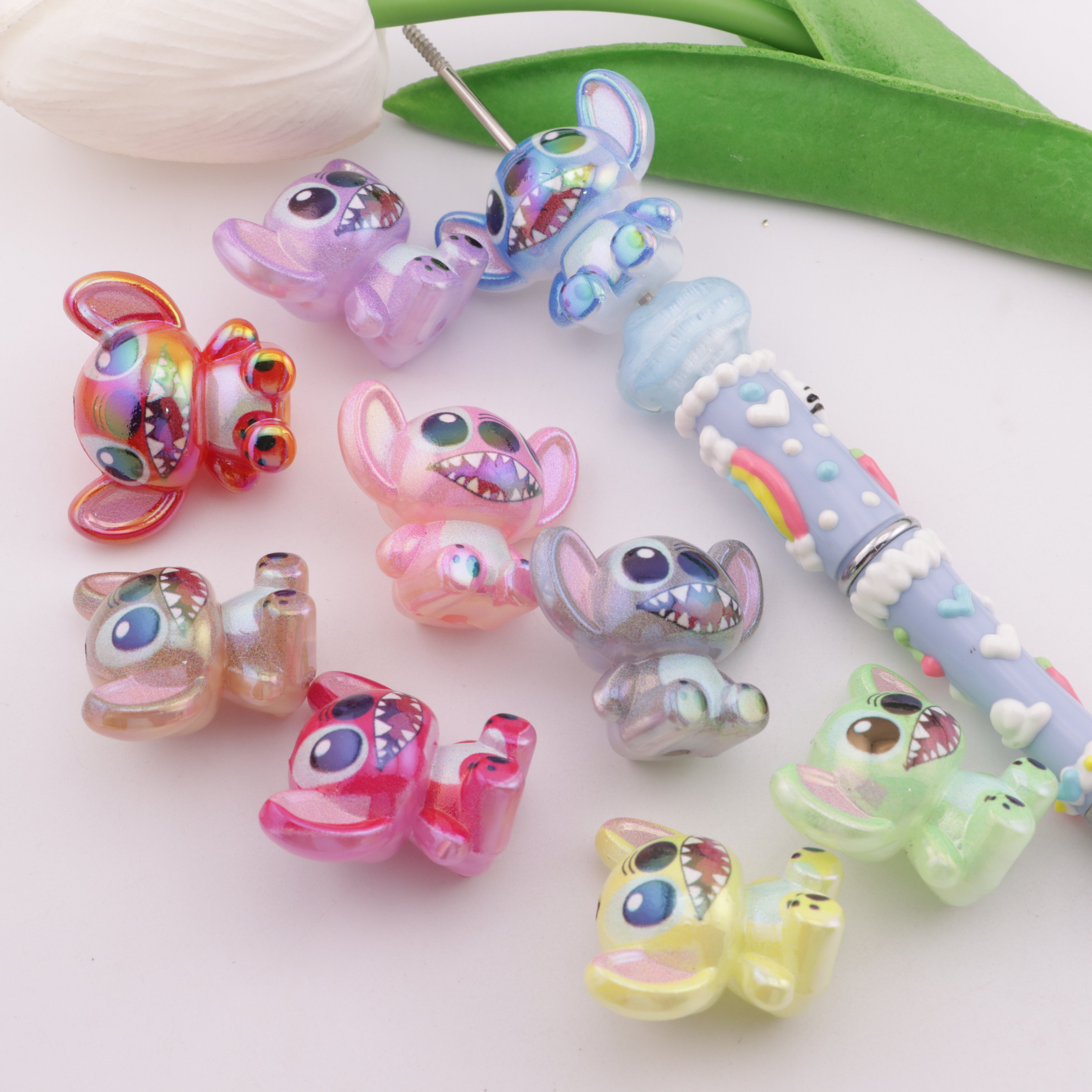 FS5782- 25mm Stitch Beads Fit For Pen