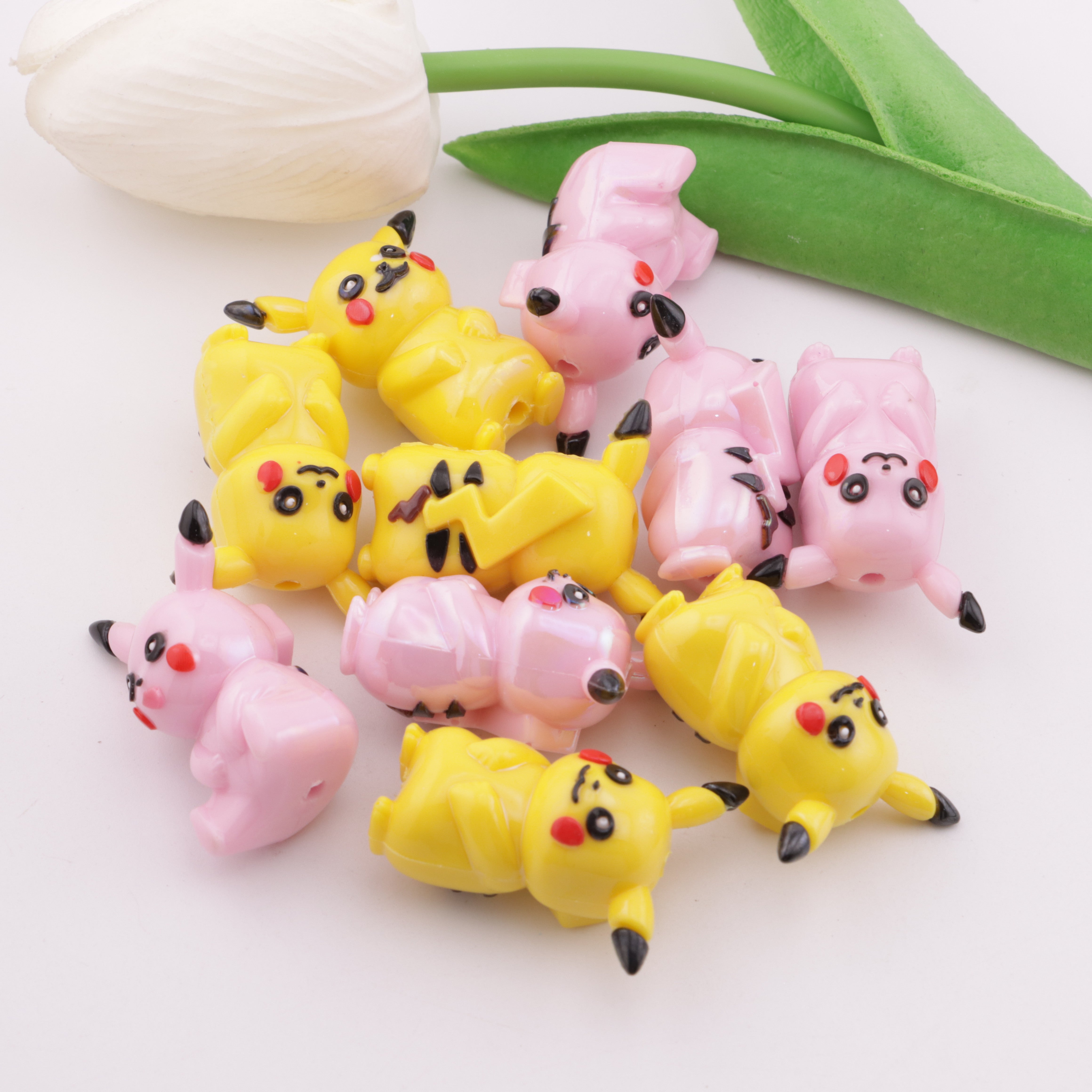 FS5786- Pikachu Silicone Beads