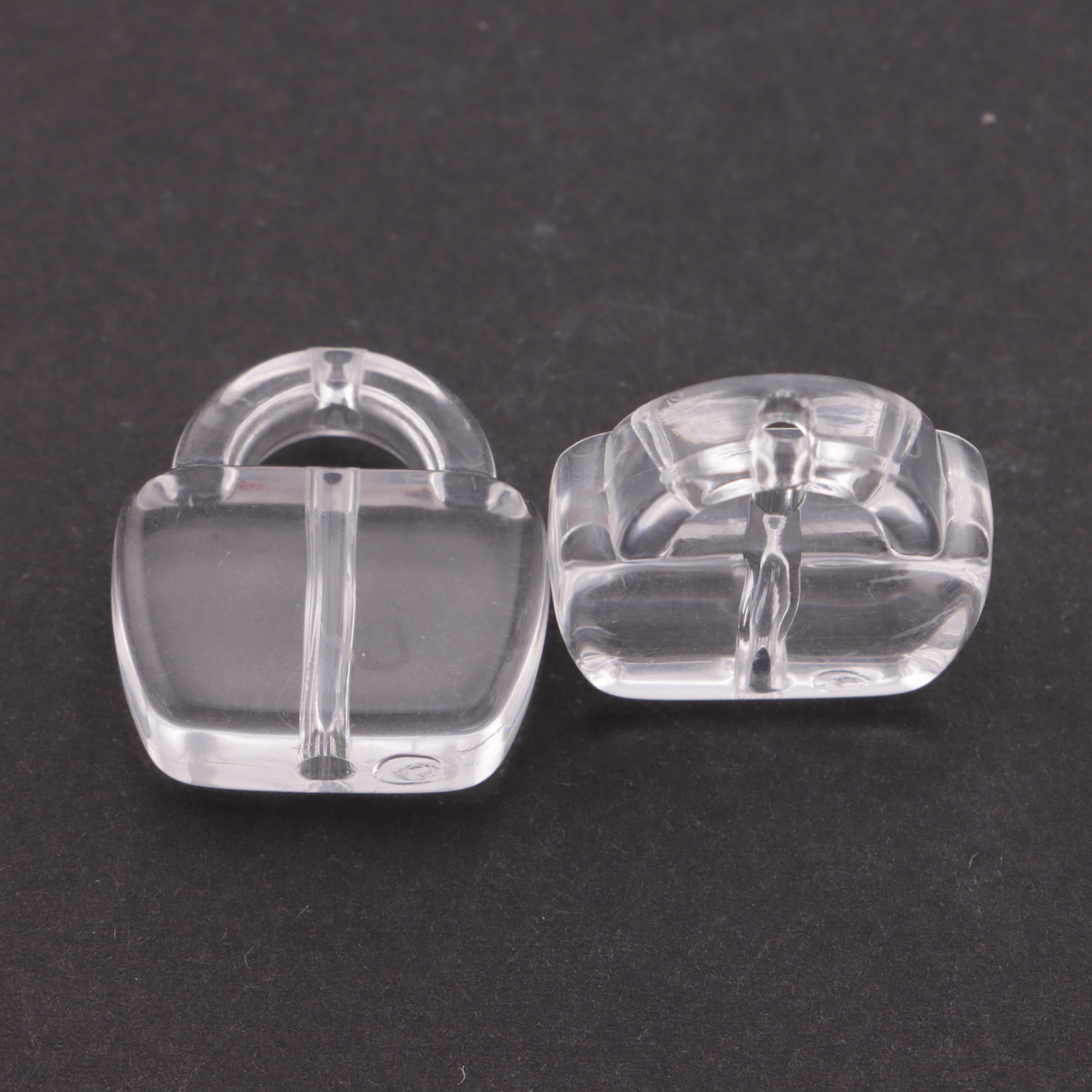 FS5932- 24*25mm Clear Bags Based Beads, 9mm Thickness, Fit For Pen