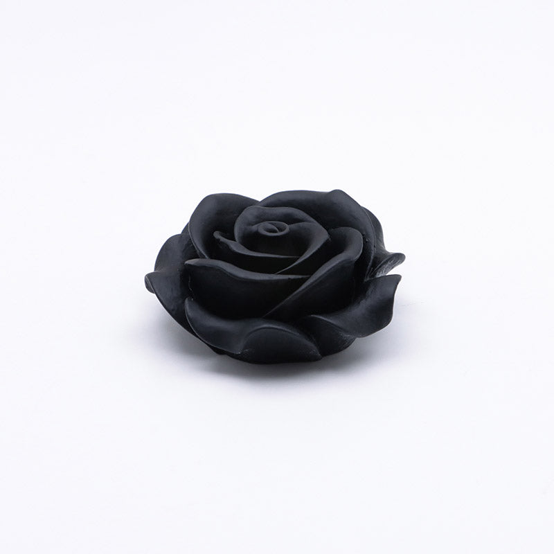 FS4355- 44Mm Black Rose Flower Patch Rose Rose