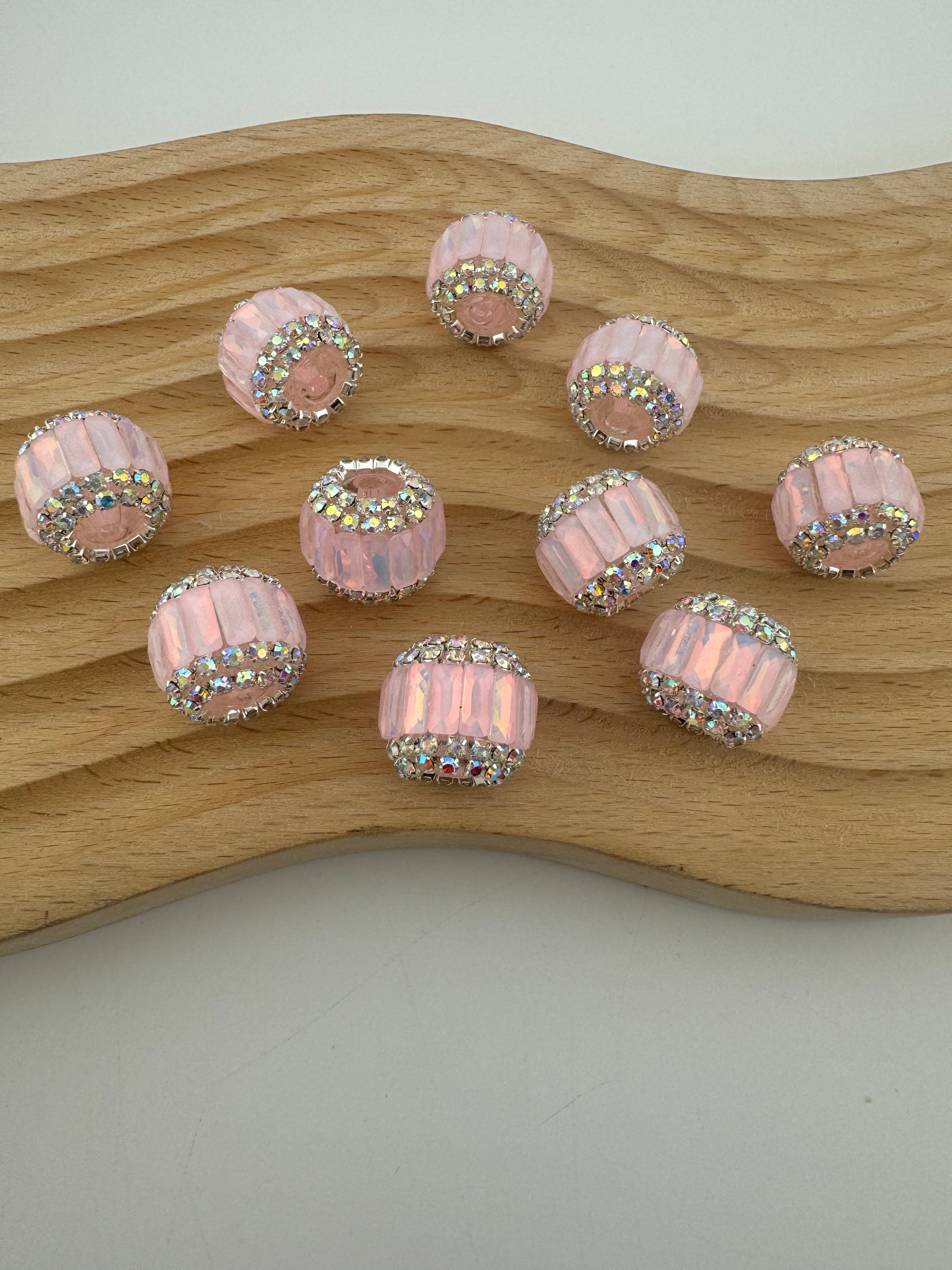 16MM Round Sparkling Beads Fit For Beadable Pens