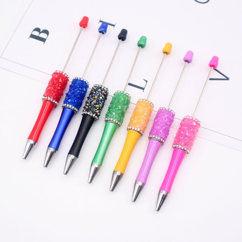 Mixed Color Crystal Sugar Beadable Pens