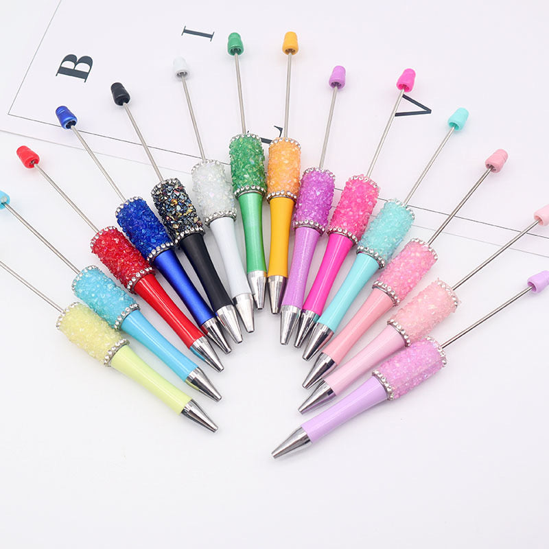 Mixed Color Crystal Sugar Beadable Pens