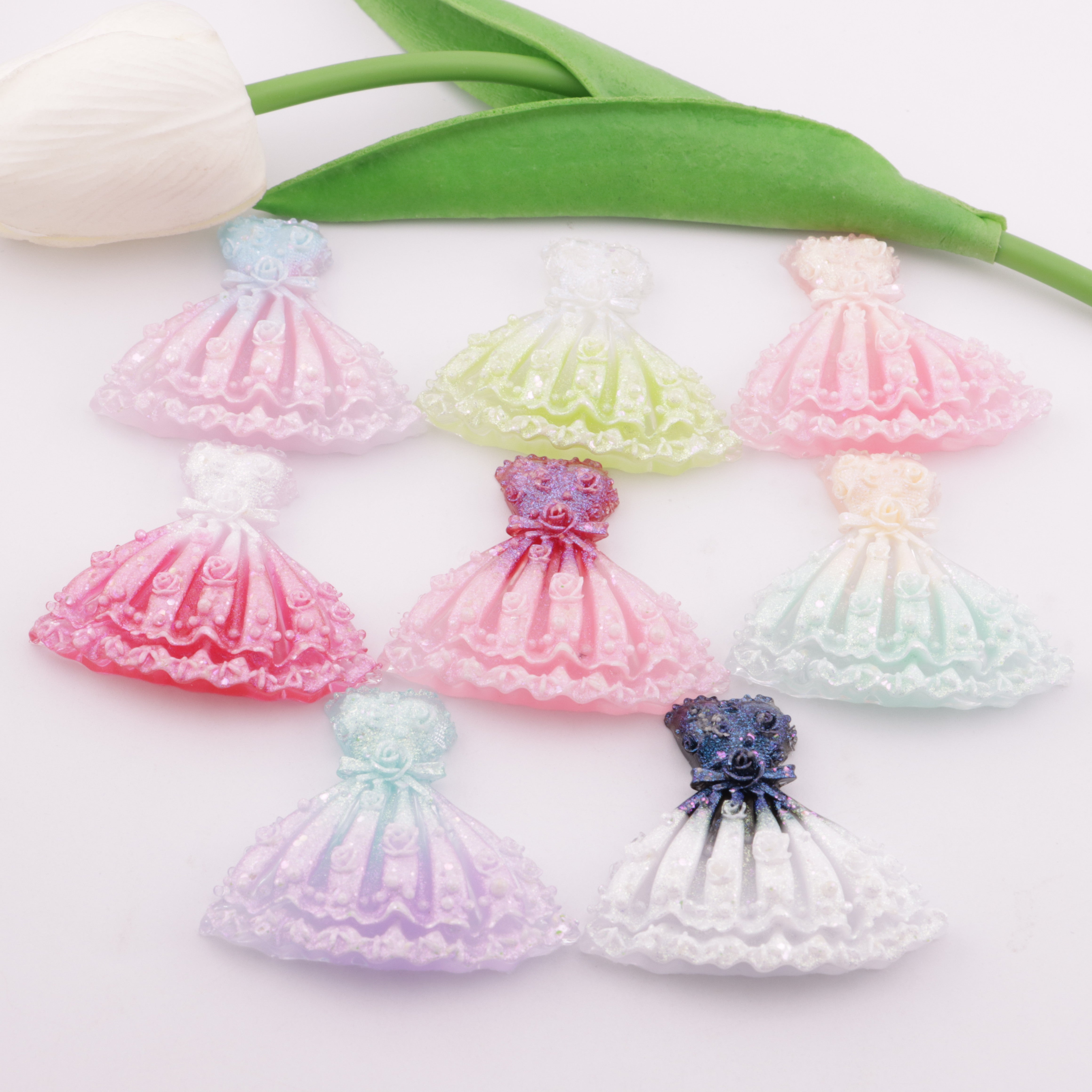 FS5776- Luminous Skrit Charms Luminous Skirt Patches