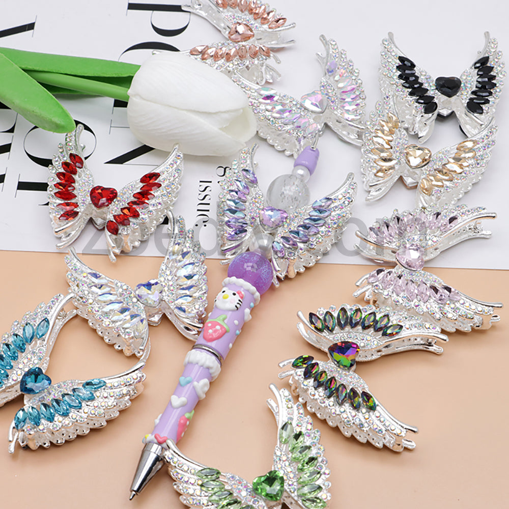 FS4694-45*20mm Angle Wings Alloy Beads