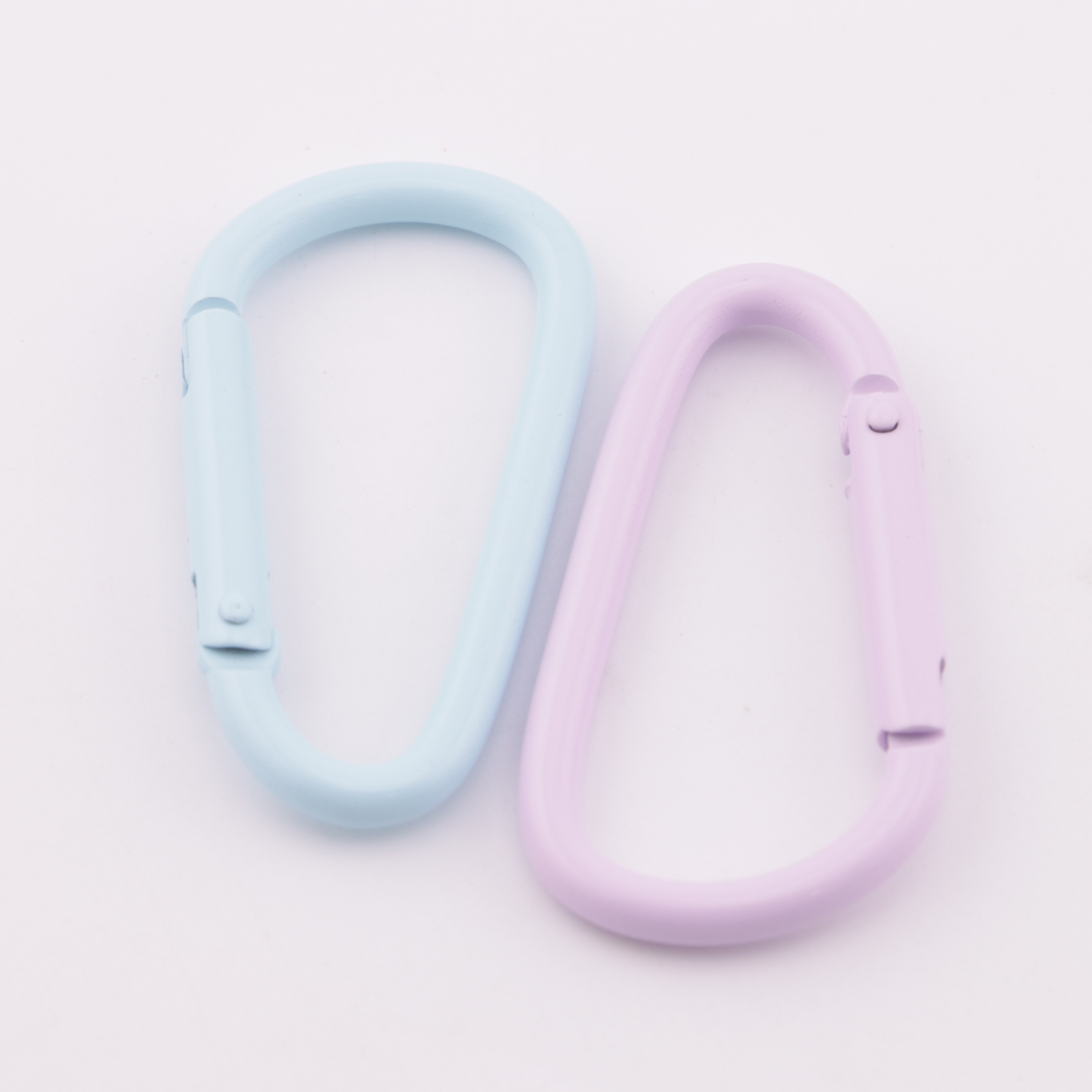 FS5767- 16*24mm Enameled Small D-Shaped Key Ring