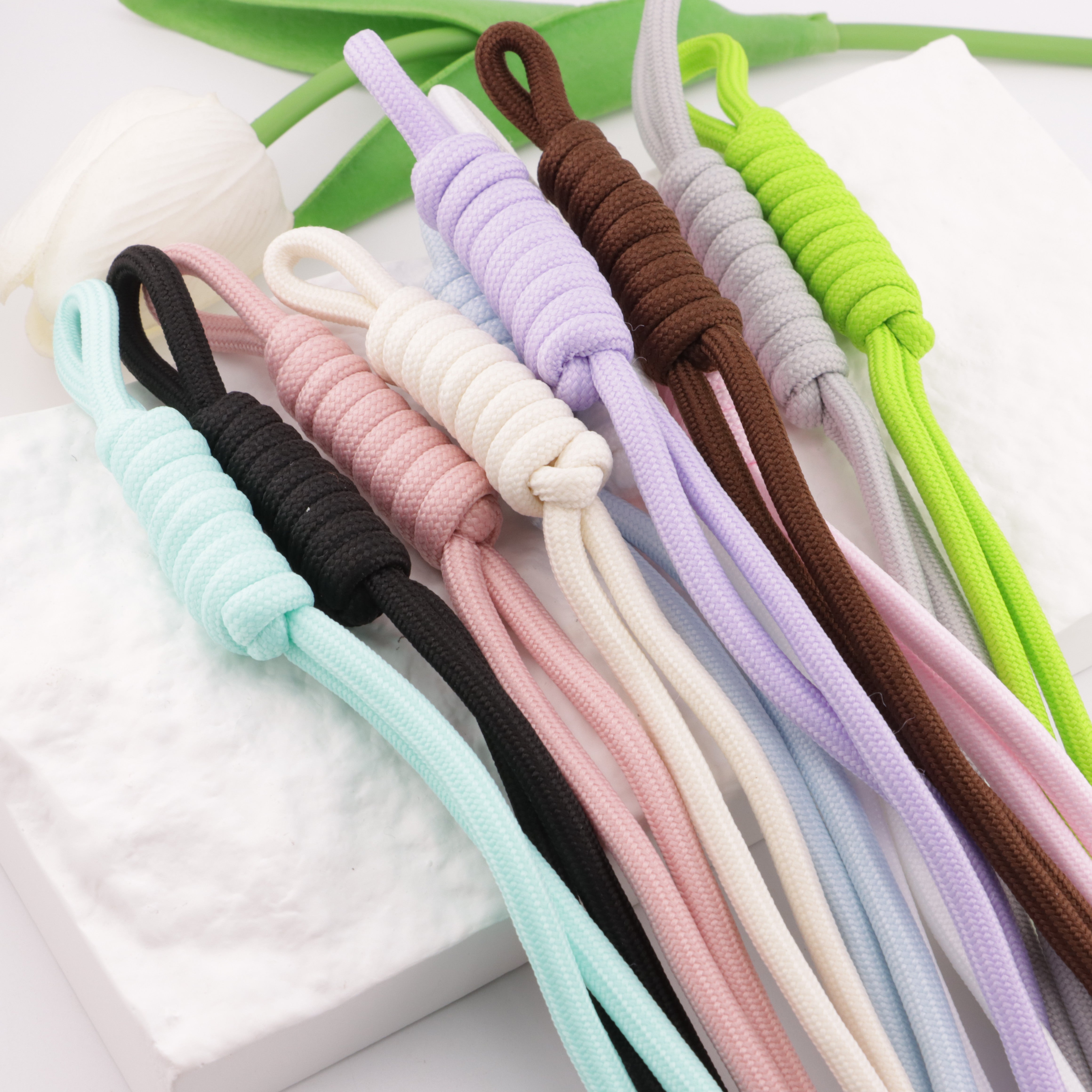 FS5818- Keychain Knotted Braided Rope