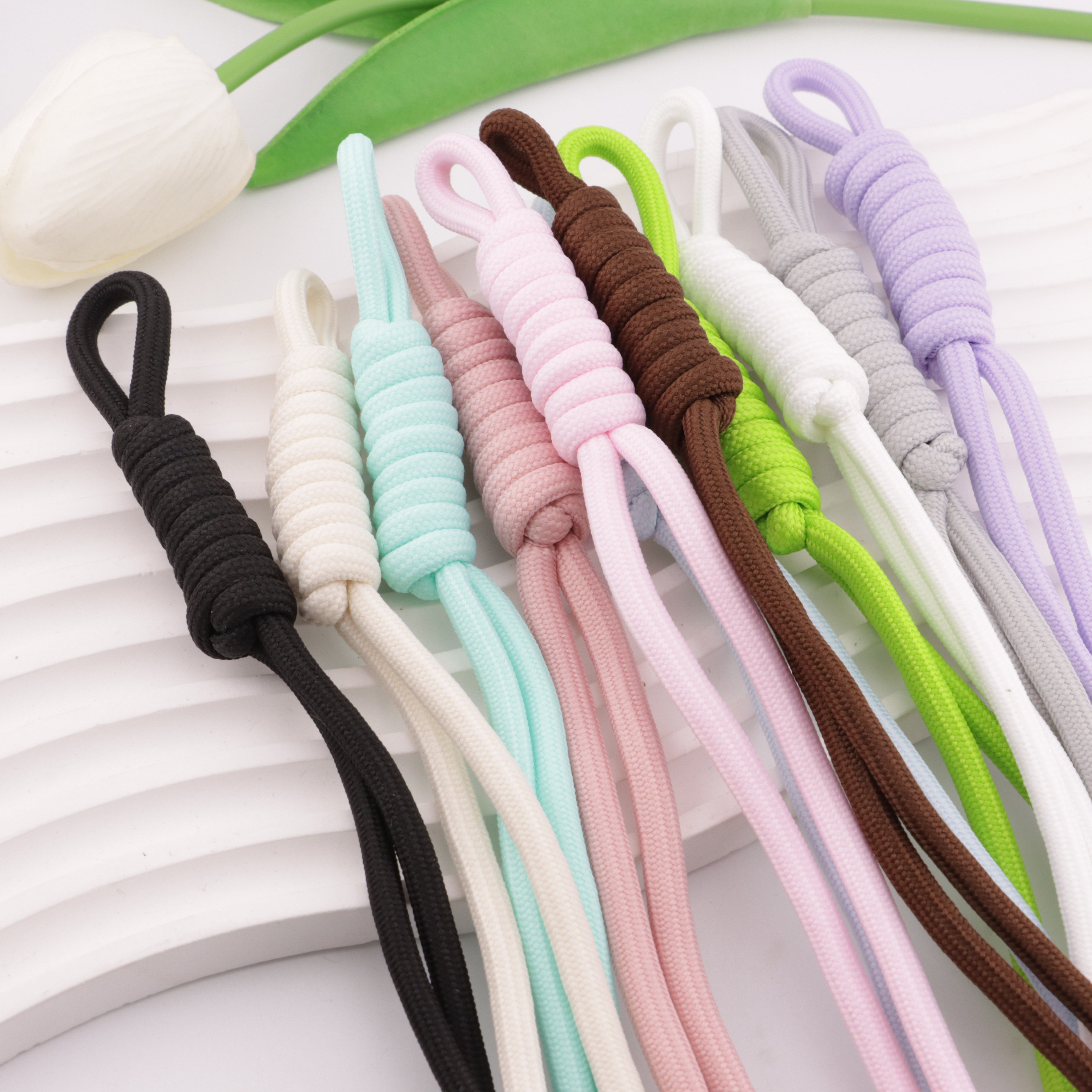 FS5818- Keychain Knotted Braided Rope